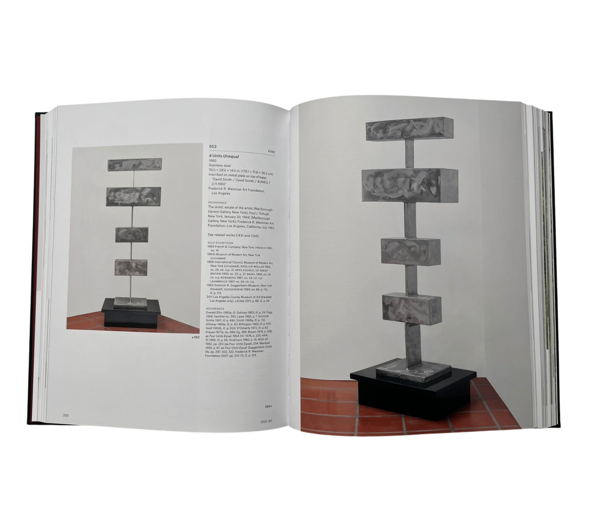 David Smith Sculpture: A Catalogue Raisonné - 1932-1965 (3-volume set)