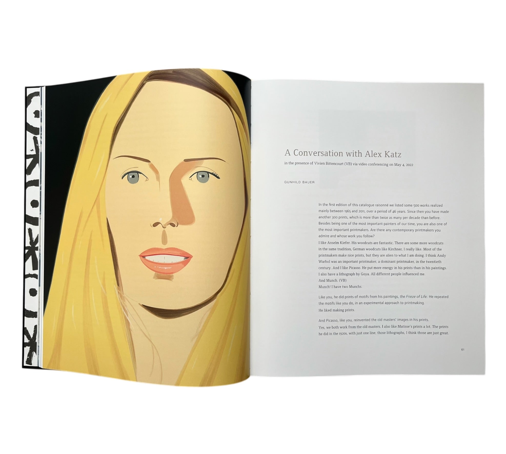 Alex Katz: Catalogue Raisonné - Prints 1947–2023
