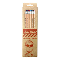 Andy Warhol Philosophy Pencils (set of 8)