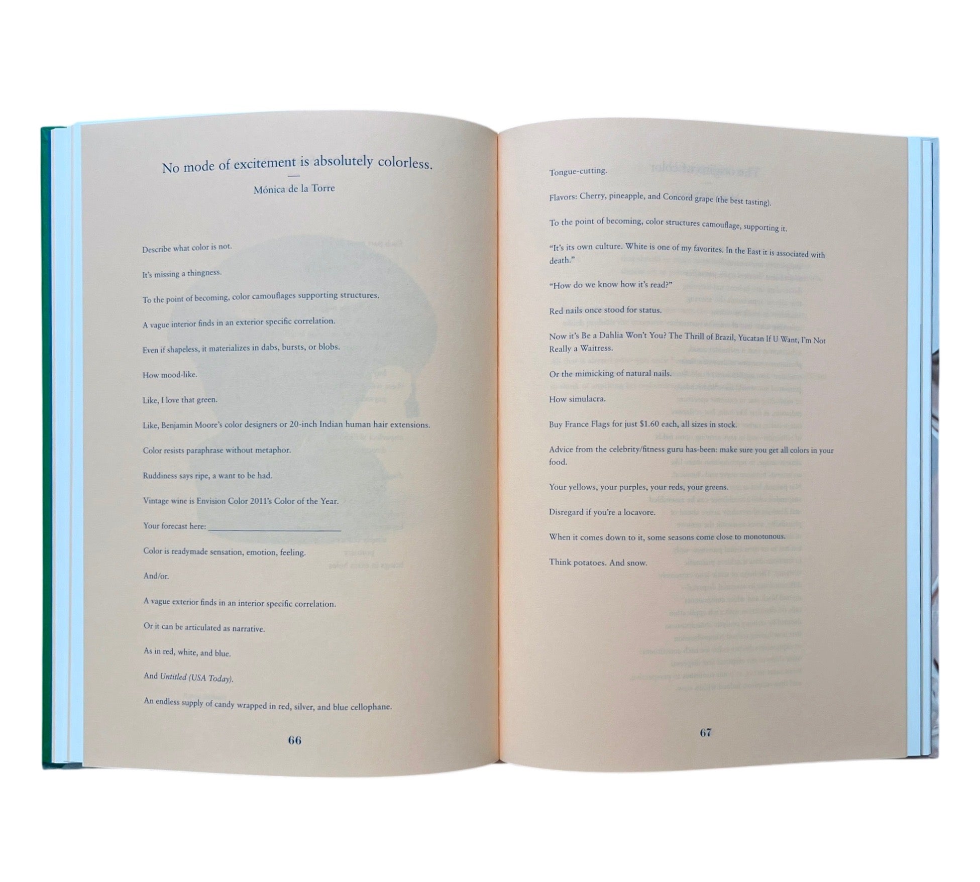 Figuring Color: Kathy Butterly | Felix Gonzalez-Torres | Roy McMakin | Sue Williams