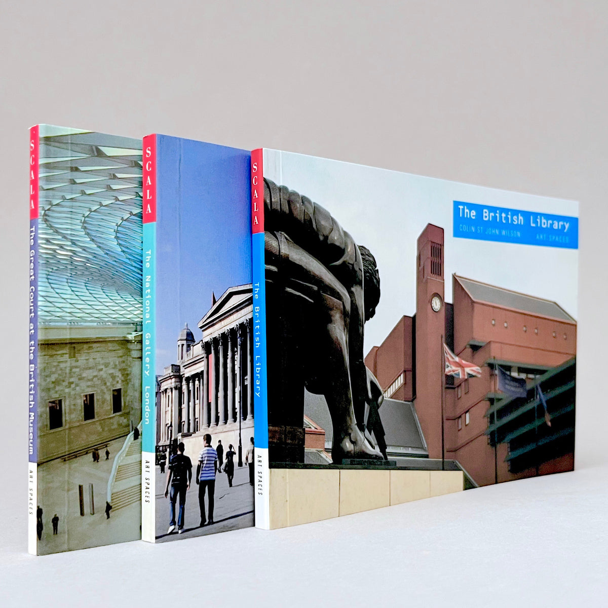 Art Spaces (Three-book set):  National Gallery | British Museum | British Library