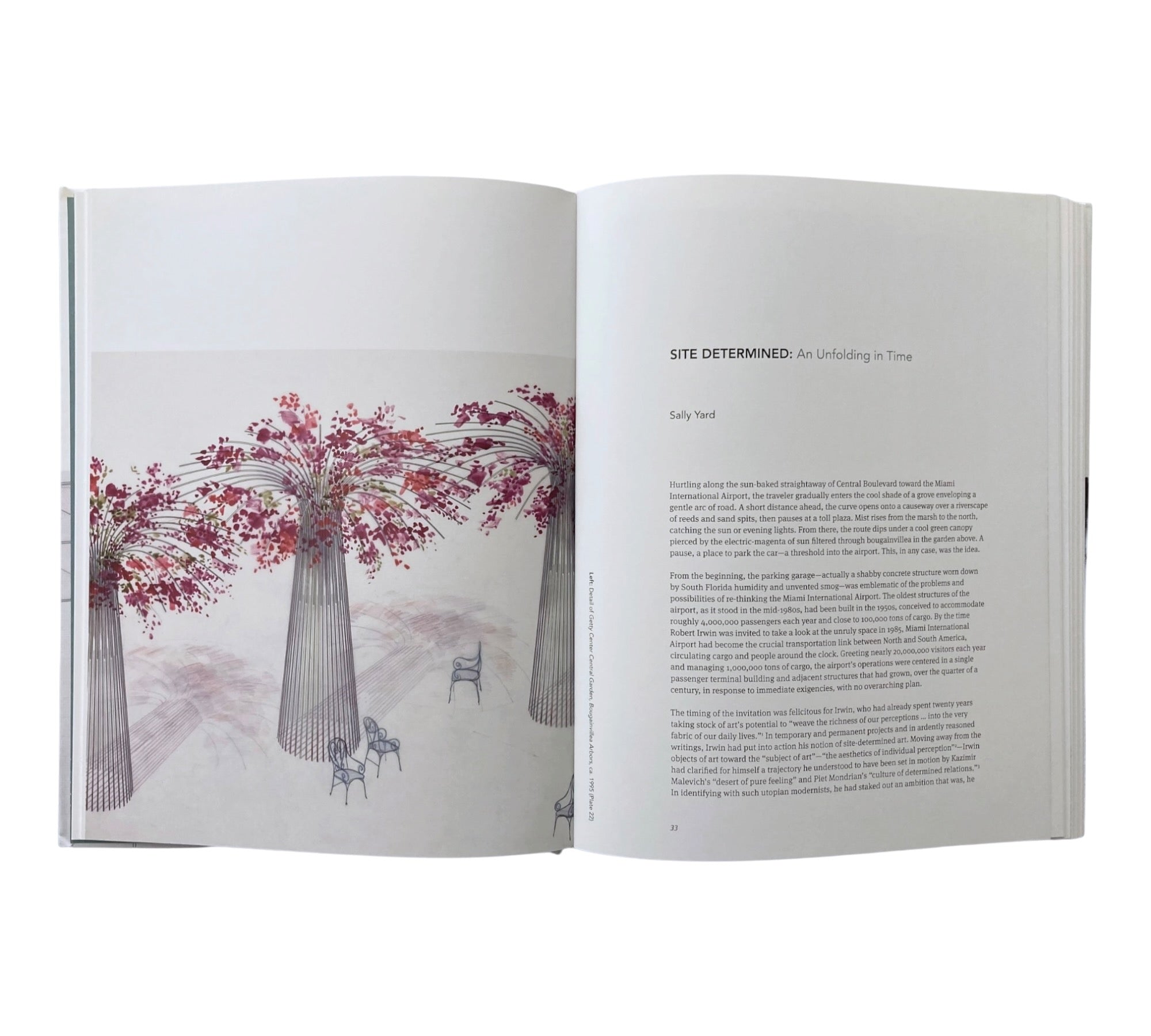 Robert Irwin: Site Determined (Rare edition) (Non-mint)