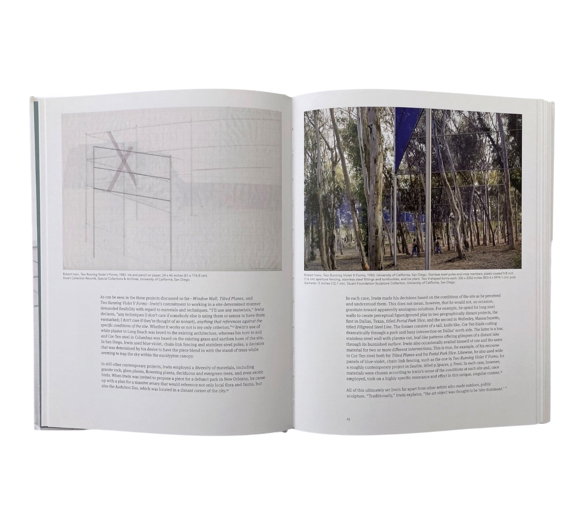 Robert Irwin: Site Determined (Rare edition) (Non-mint)
