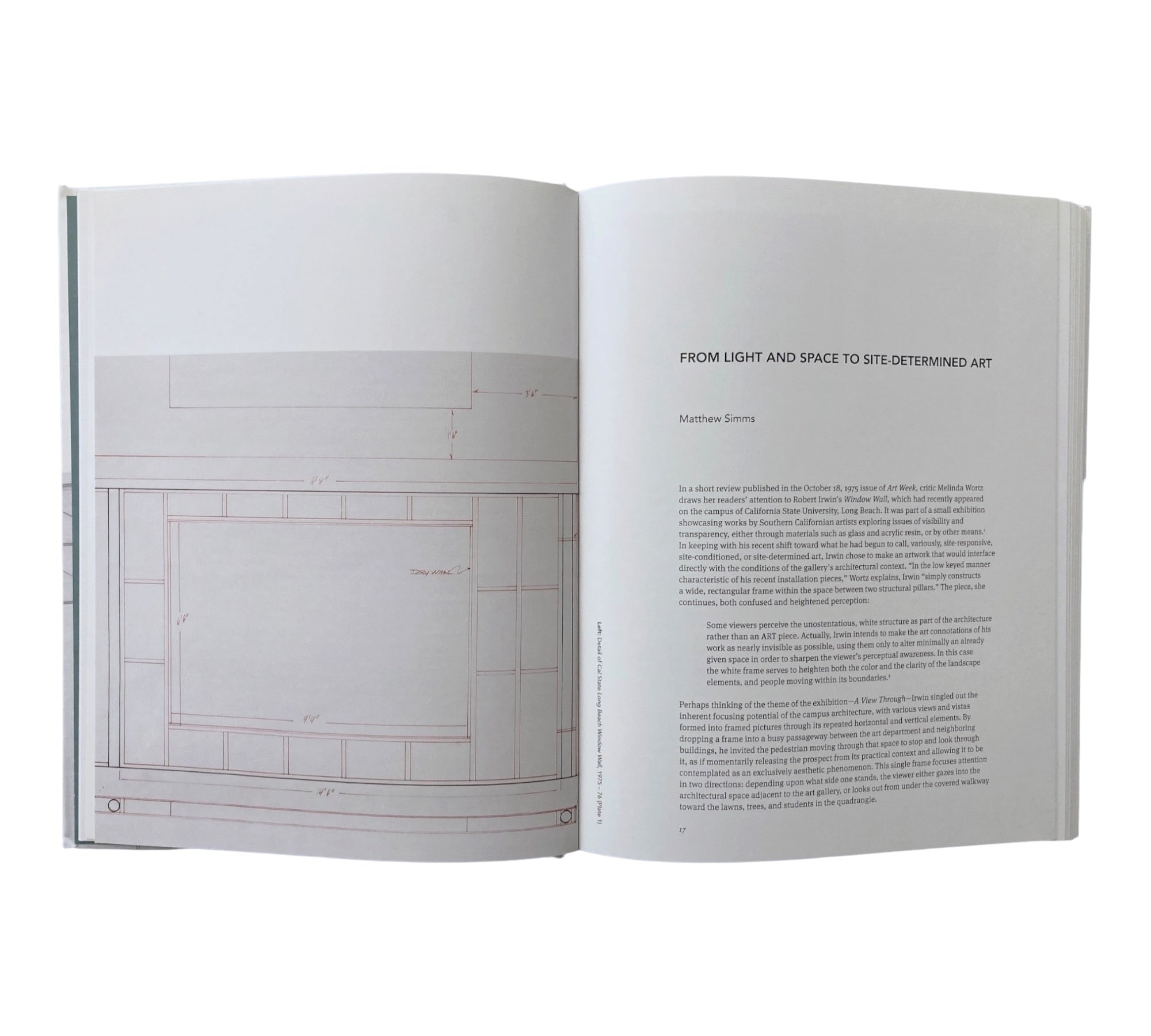 Robert Irwin: Site Determined (Rare edition) (Non-mint)