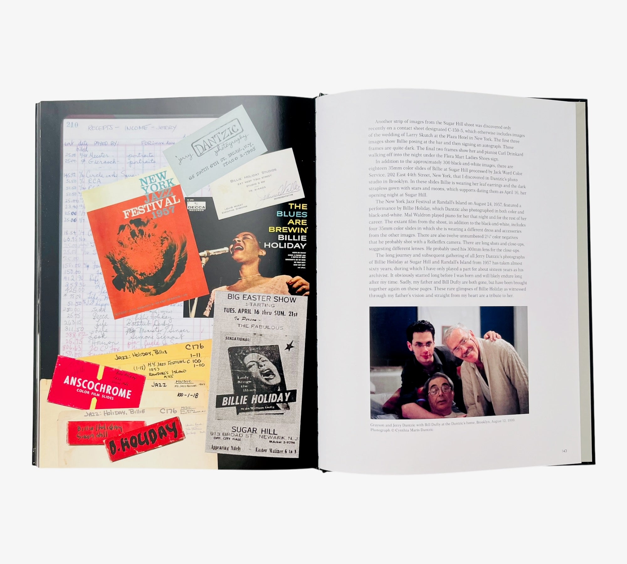 Jerry Dantzic: Billie Holiday at Sugar Hill (Rare edition) (Non-mint)