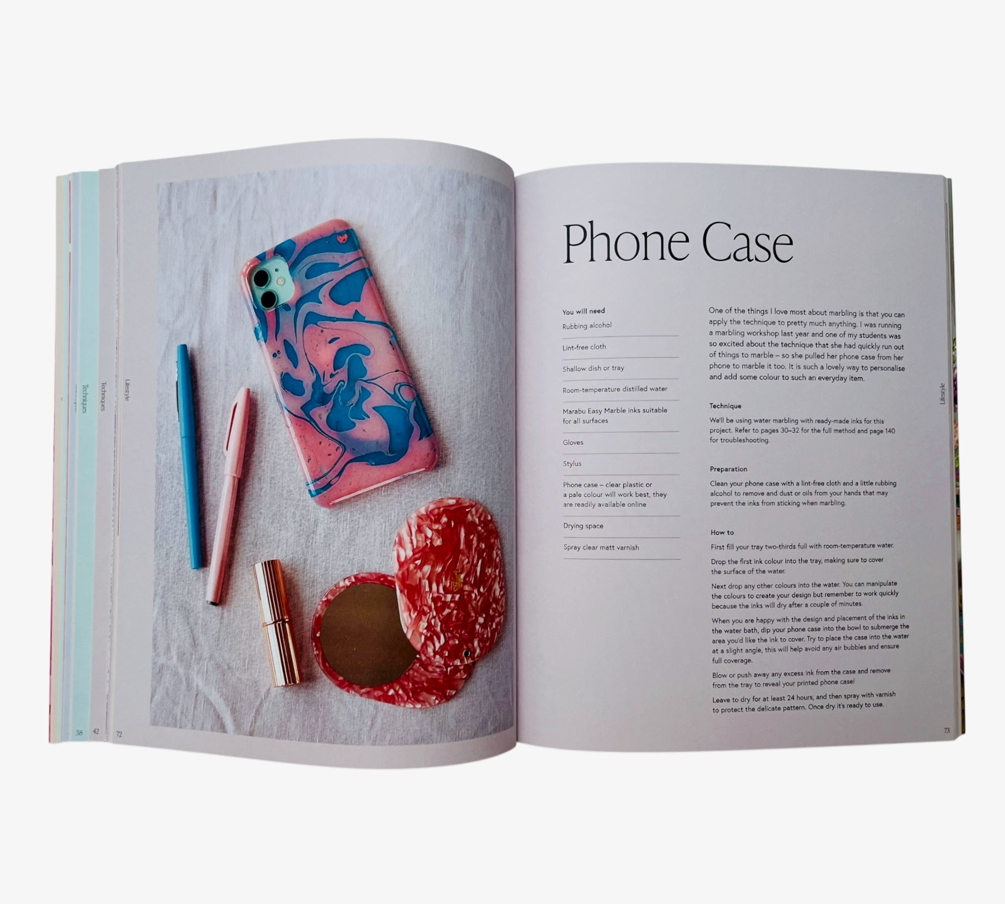 Marbling: Projects, Design Ideas and Techniques for a More Colourful Life