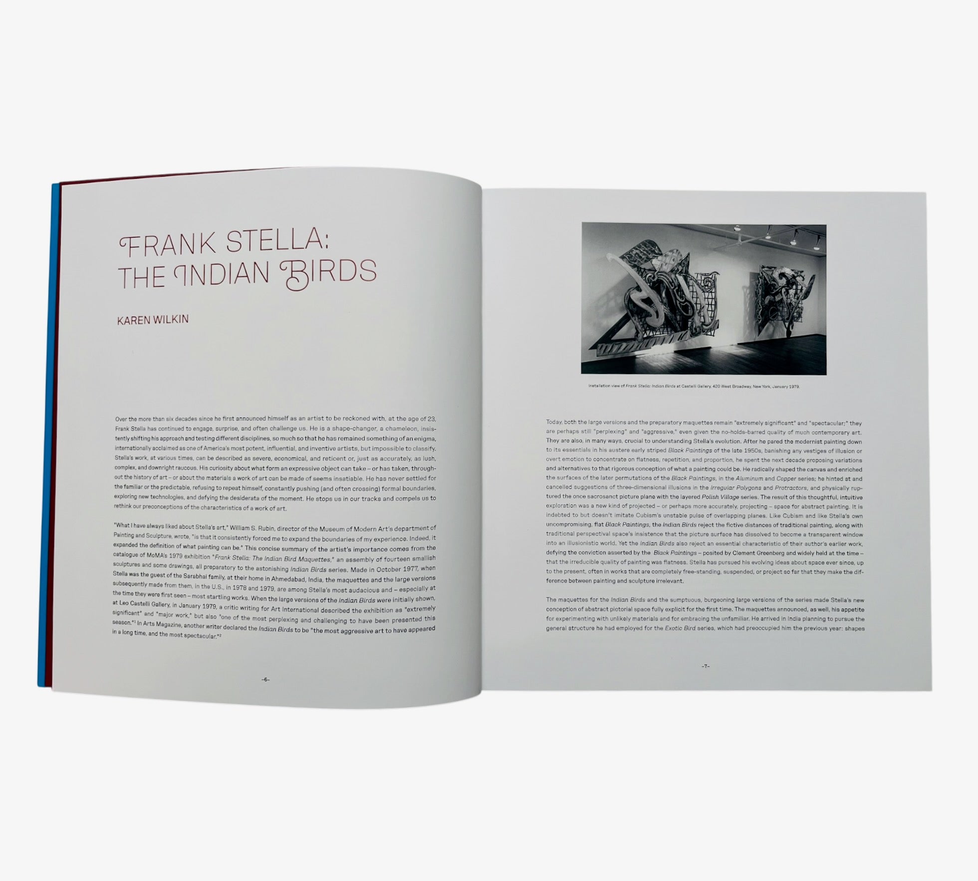 Frank Stella: Indian Birds (Rare edition)
