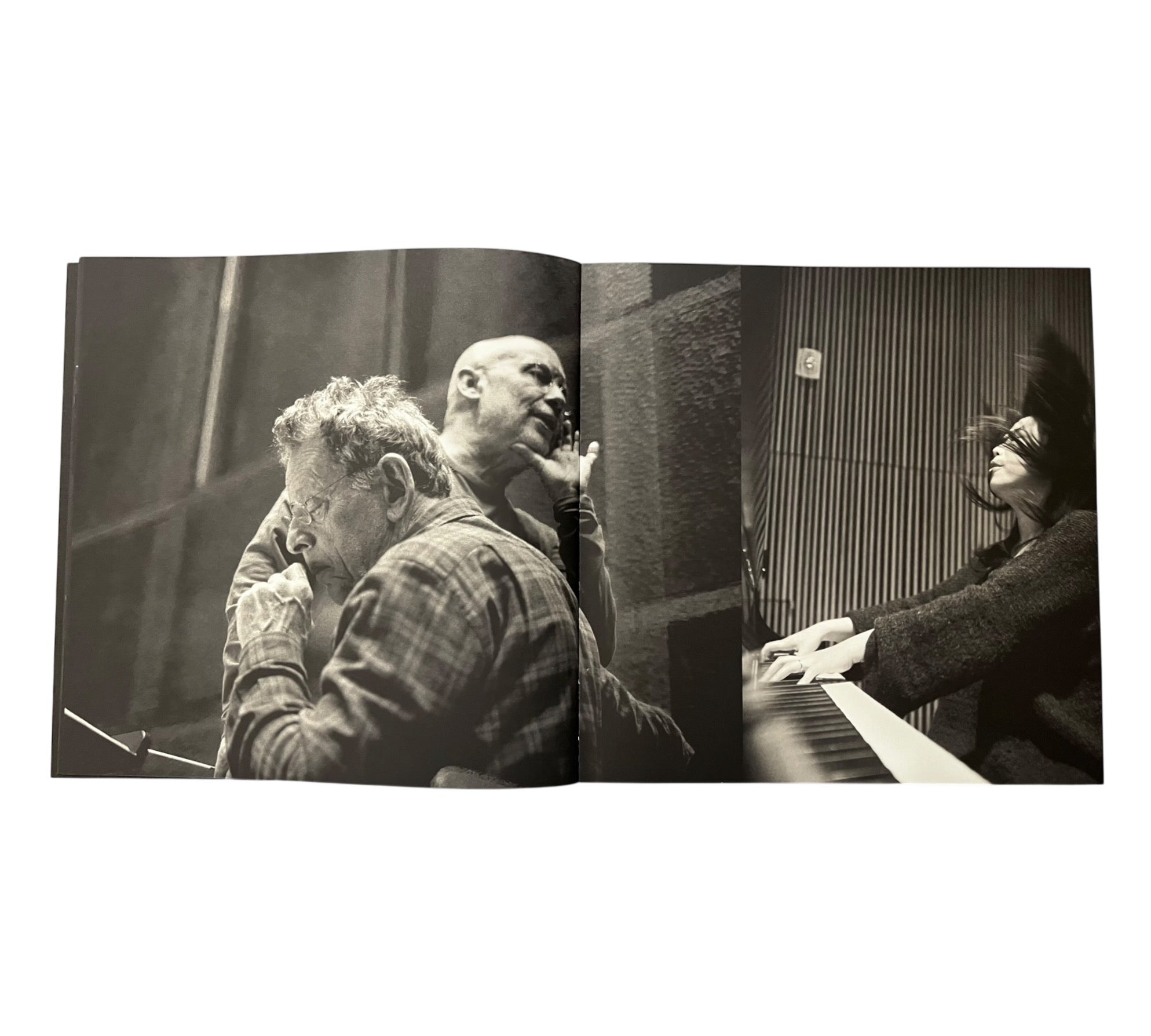 dots on paper: Philip Glass by Andreas H. Bitesnich (Non-mint)