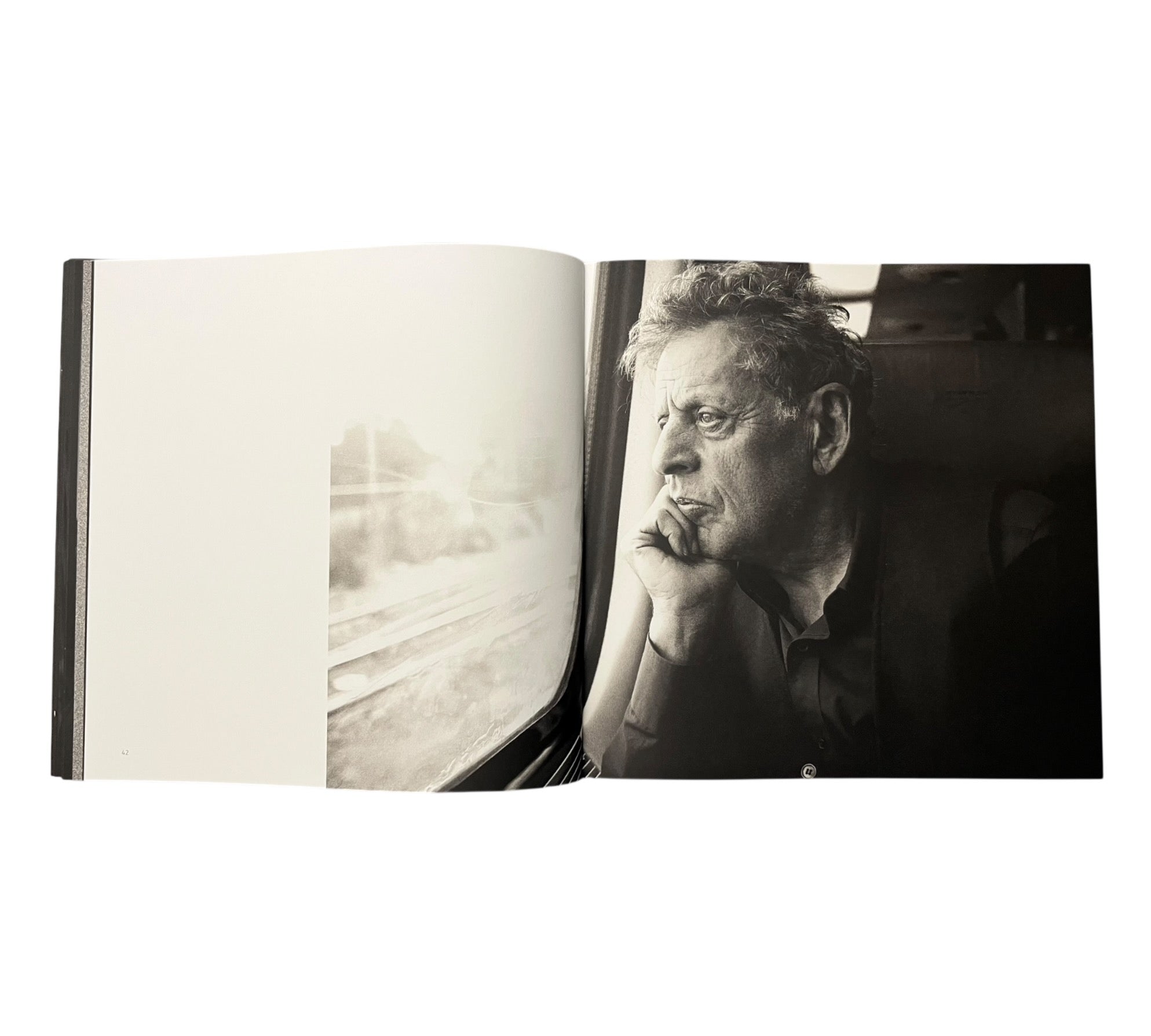 dots on paper: Philip Glass by Andreas H. Bitesnich (Non-mint)