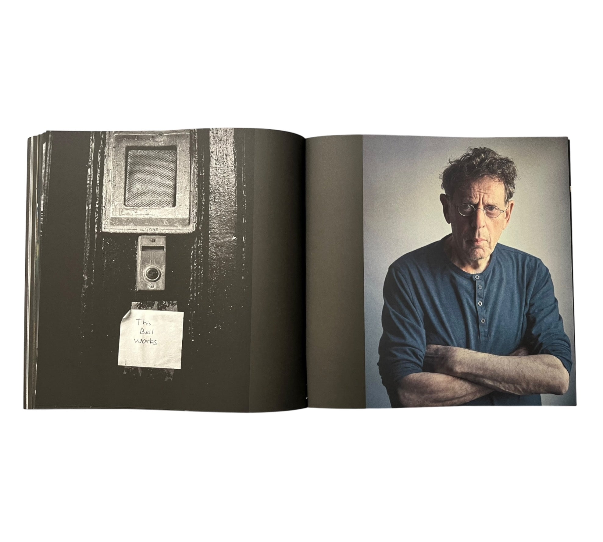 dots on paper: Philip Glass by Andreas H. Bitesnich (Non-mint)