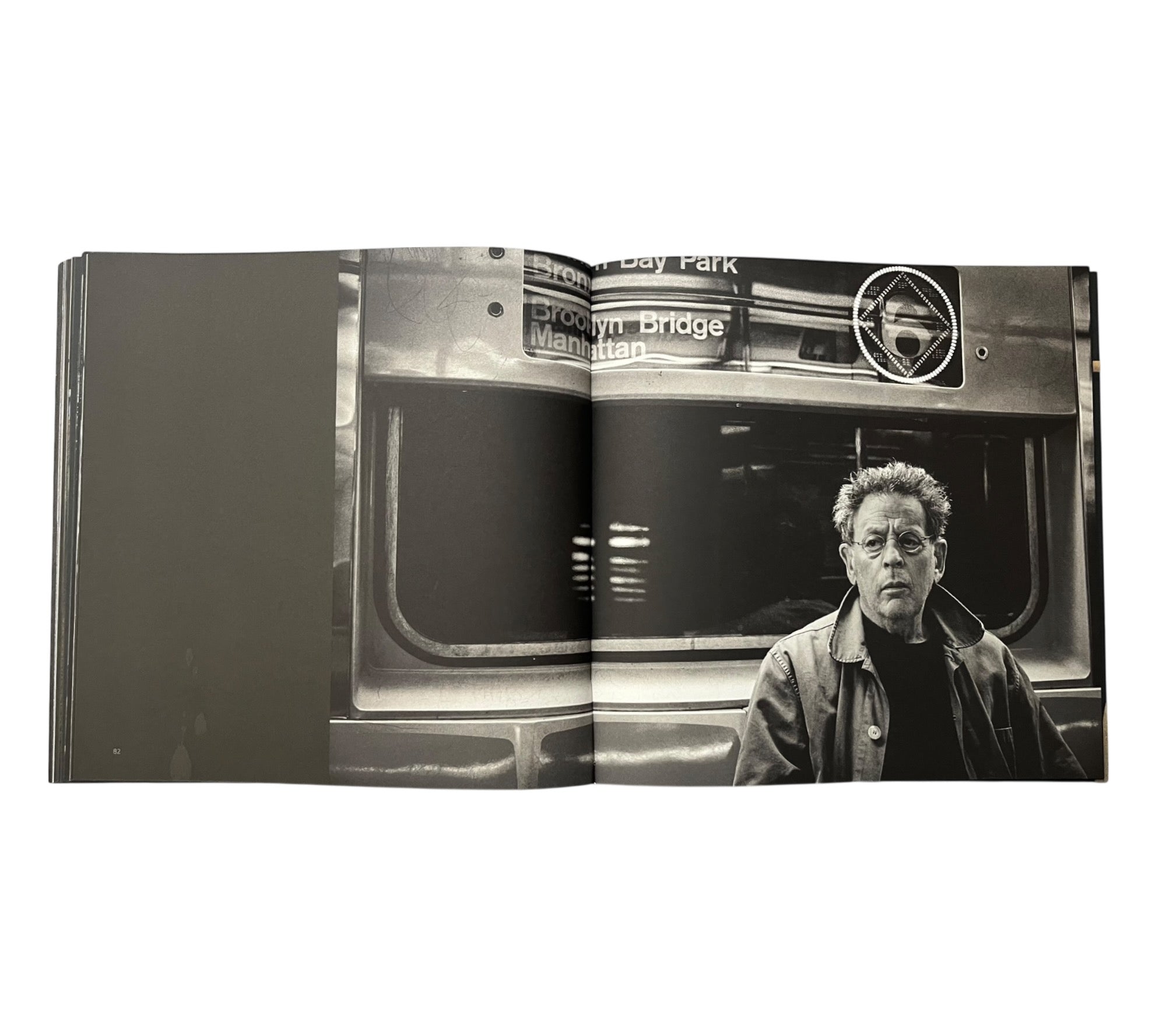 dots on paper: Philip Glass by Andreas H. Bitesnich (Non-mint)