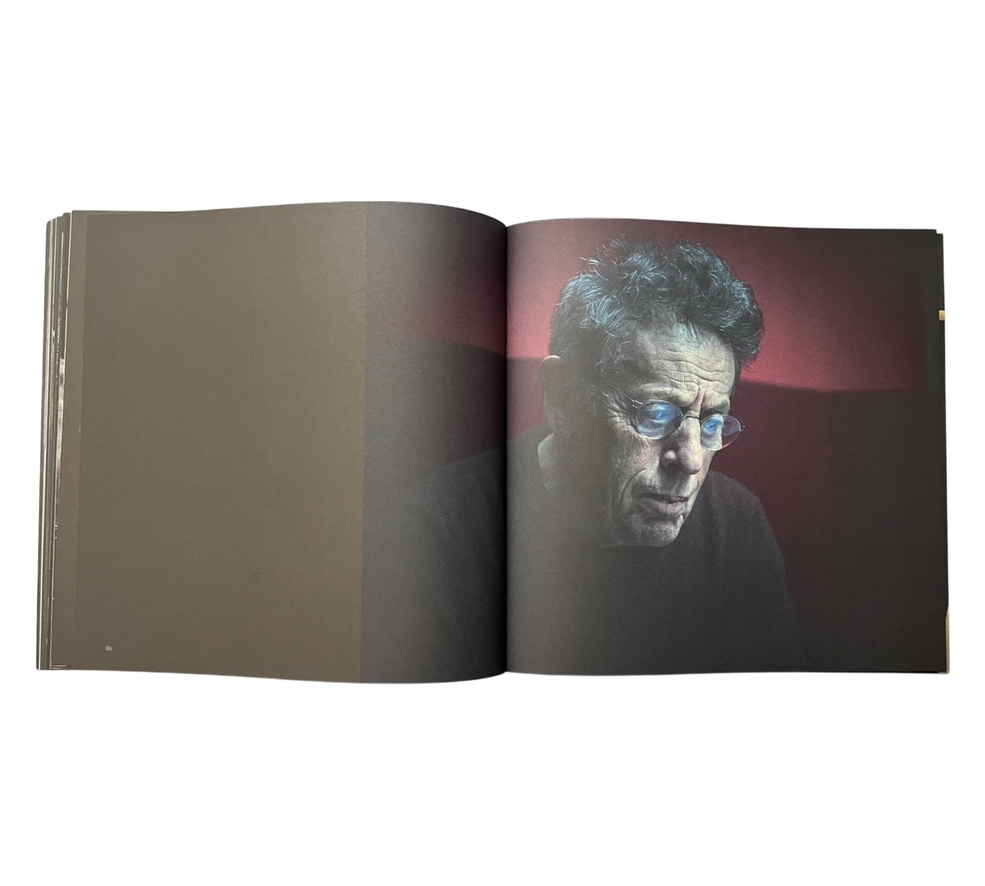 dots on paper: Philip Glass by Andreas H. Bitesnich (Non-mint)