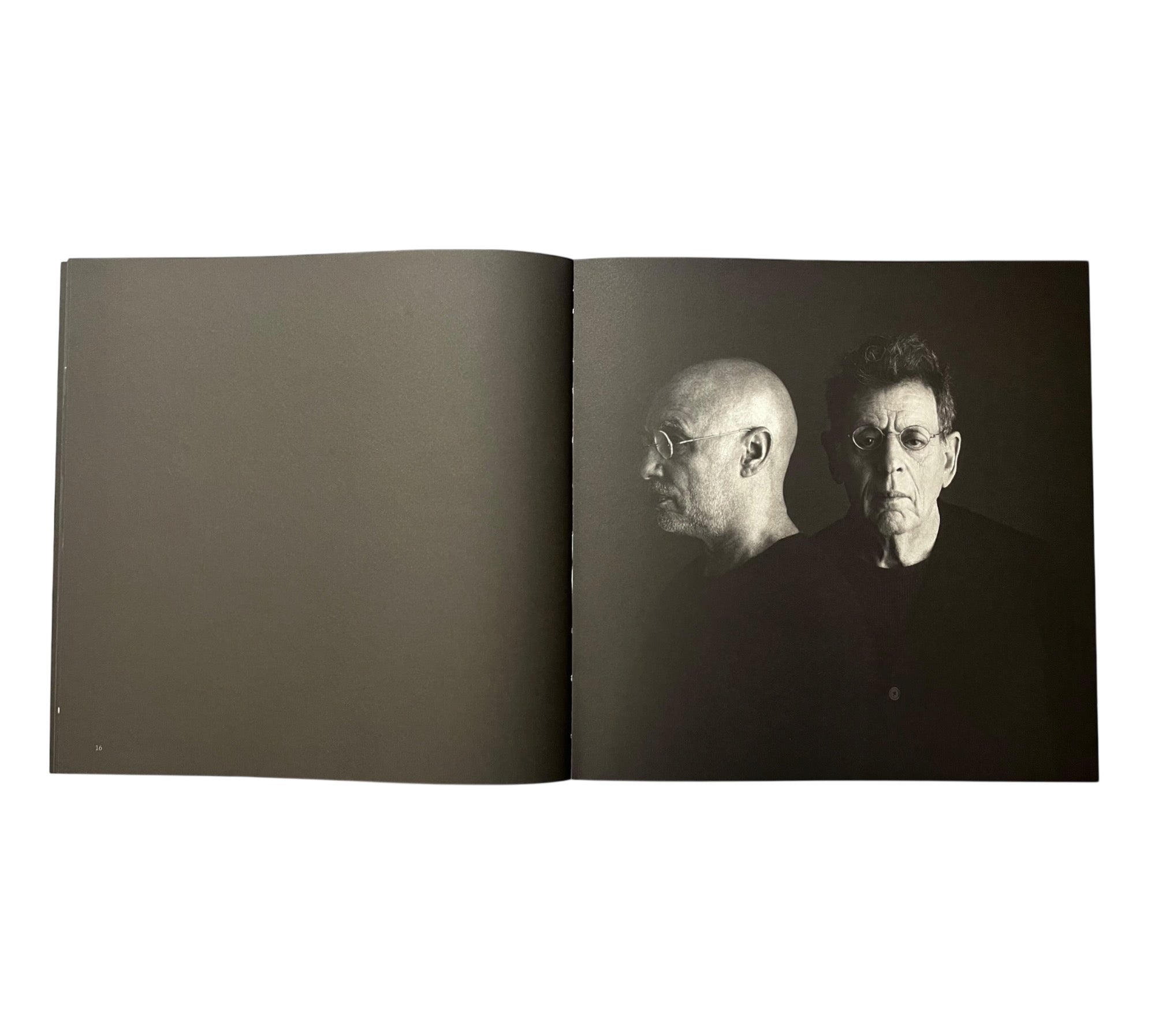 dots on paper: Philip Glass by Andreas H. Bitesnich (Non-mint)