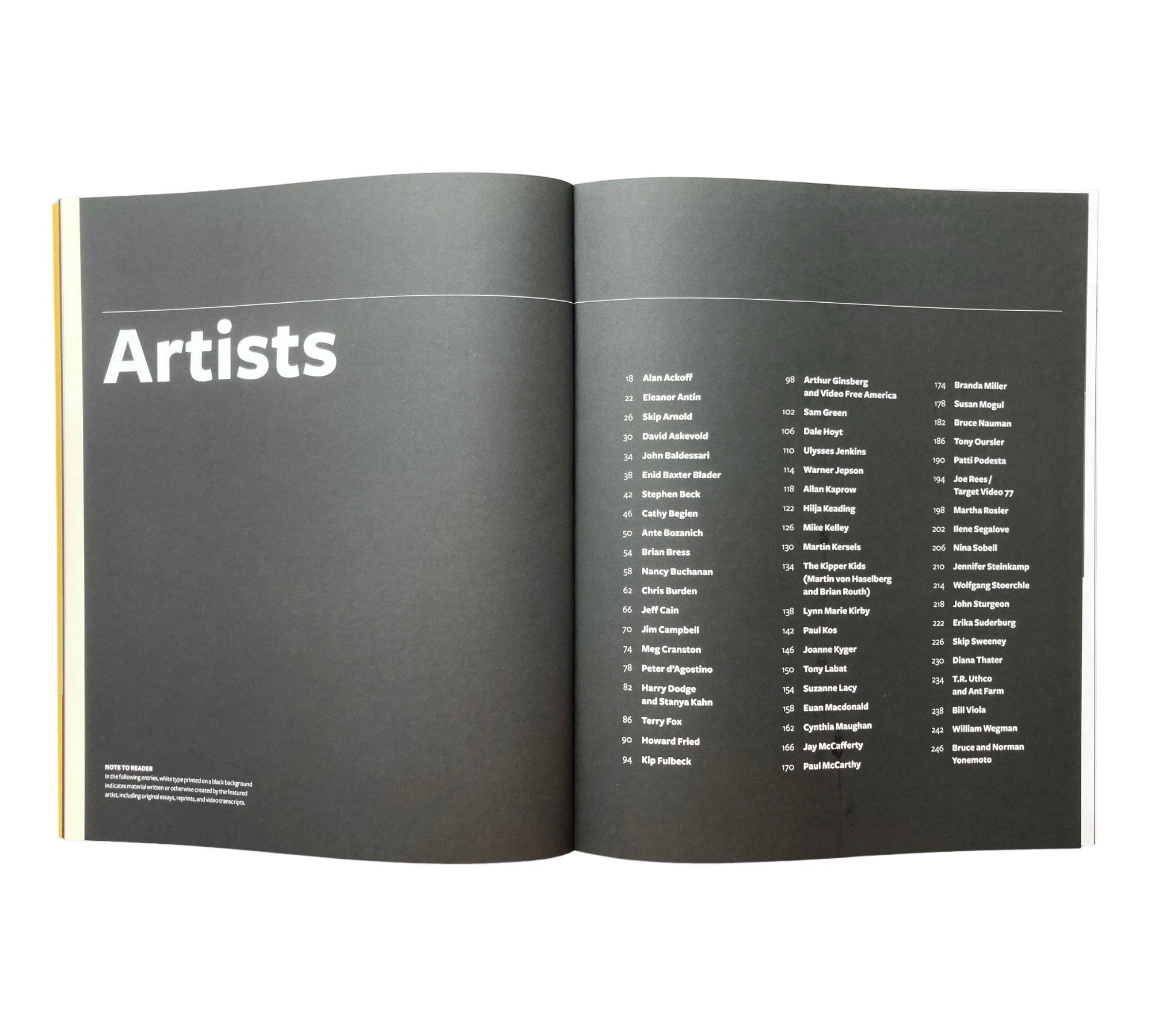 California Video: Artists and Histories