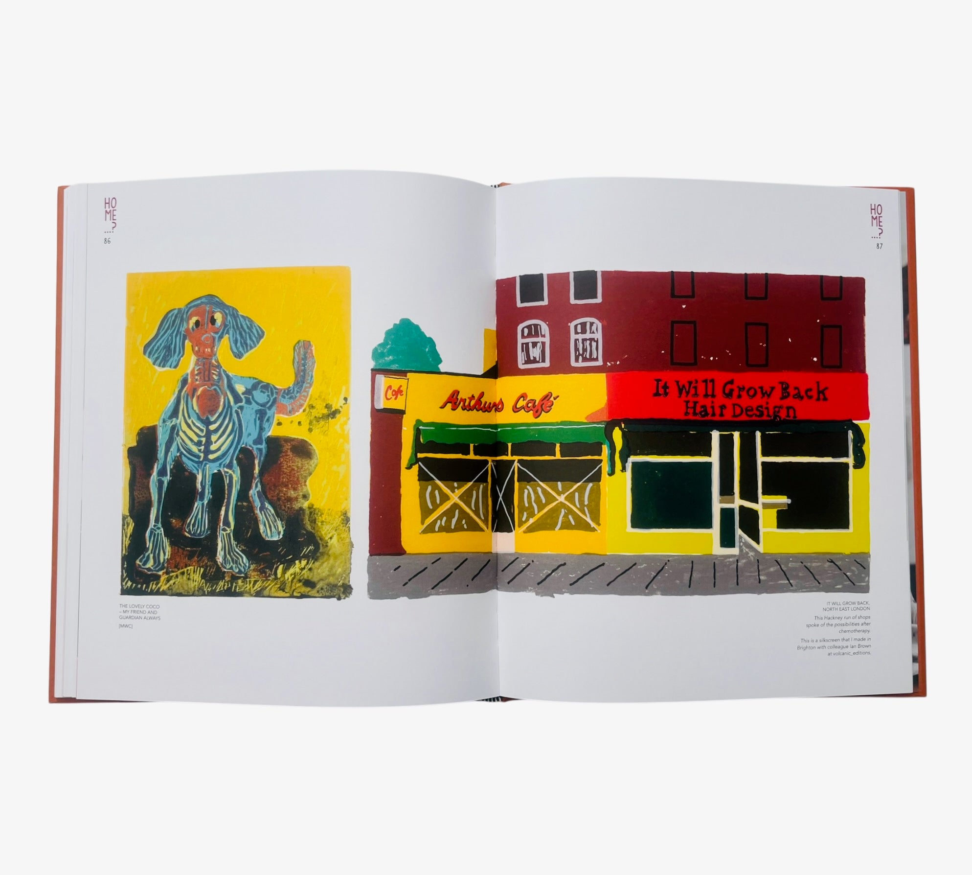 Making Nowhere Somewhere: A Monograph of Original Prints by Gail Mallatratt