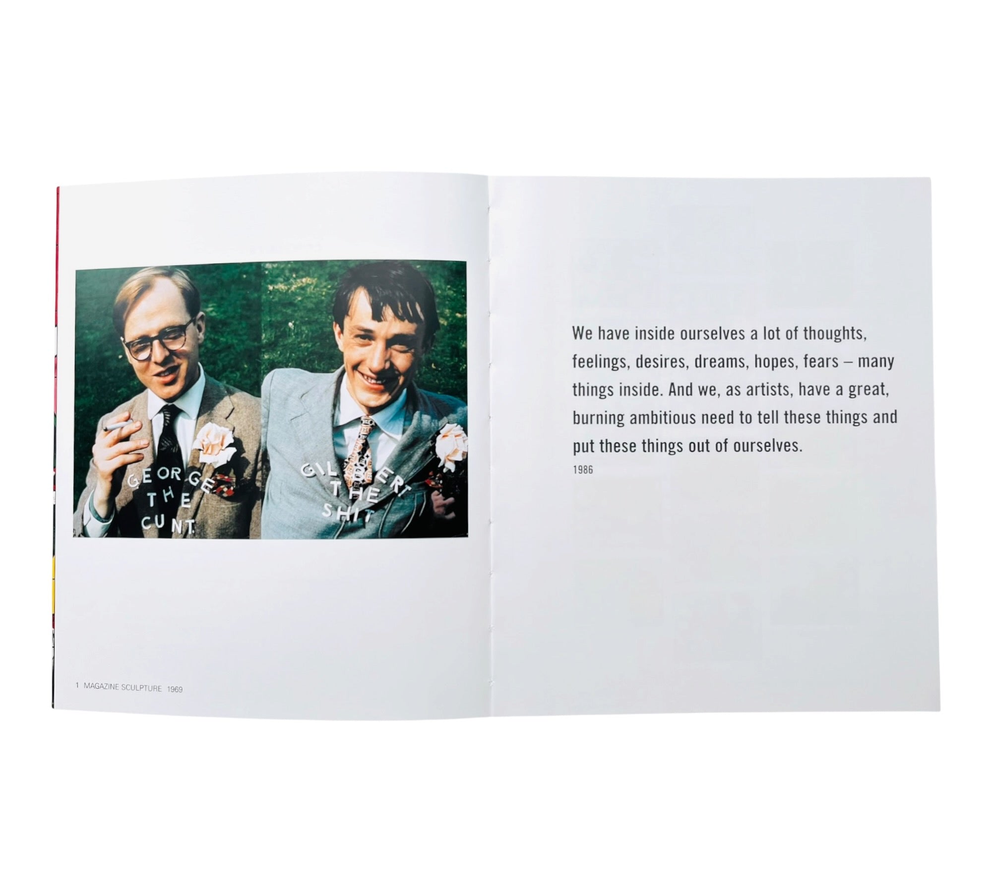 Introducing Gilbert & George (Rare edition)