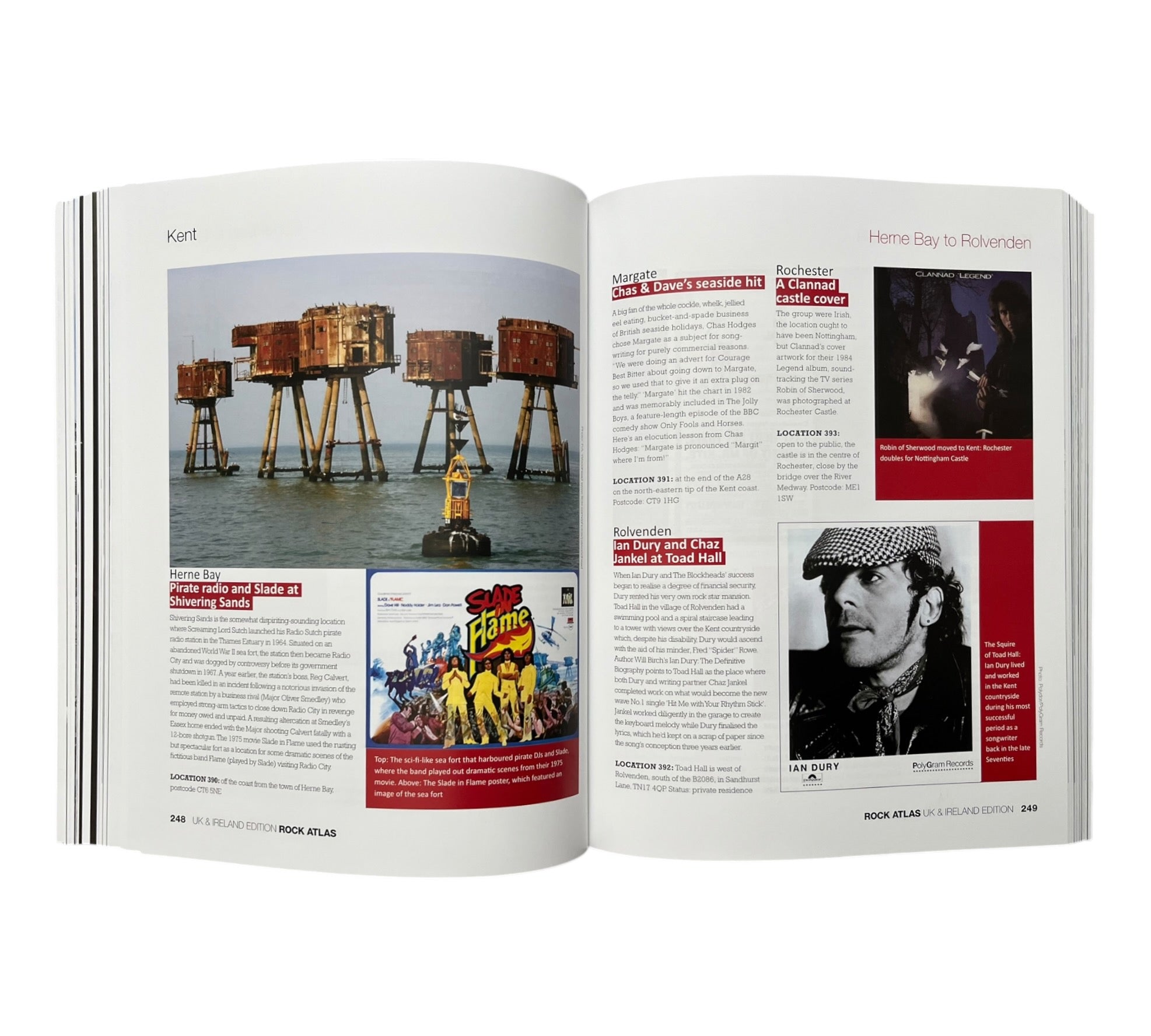 Rock Atlas UK & Ireland: 800 Great Music Locations and the Fascinating Stories Behind Them