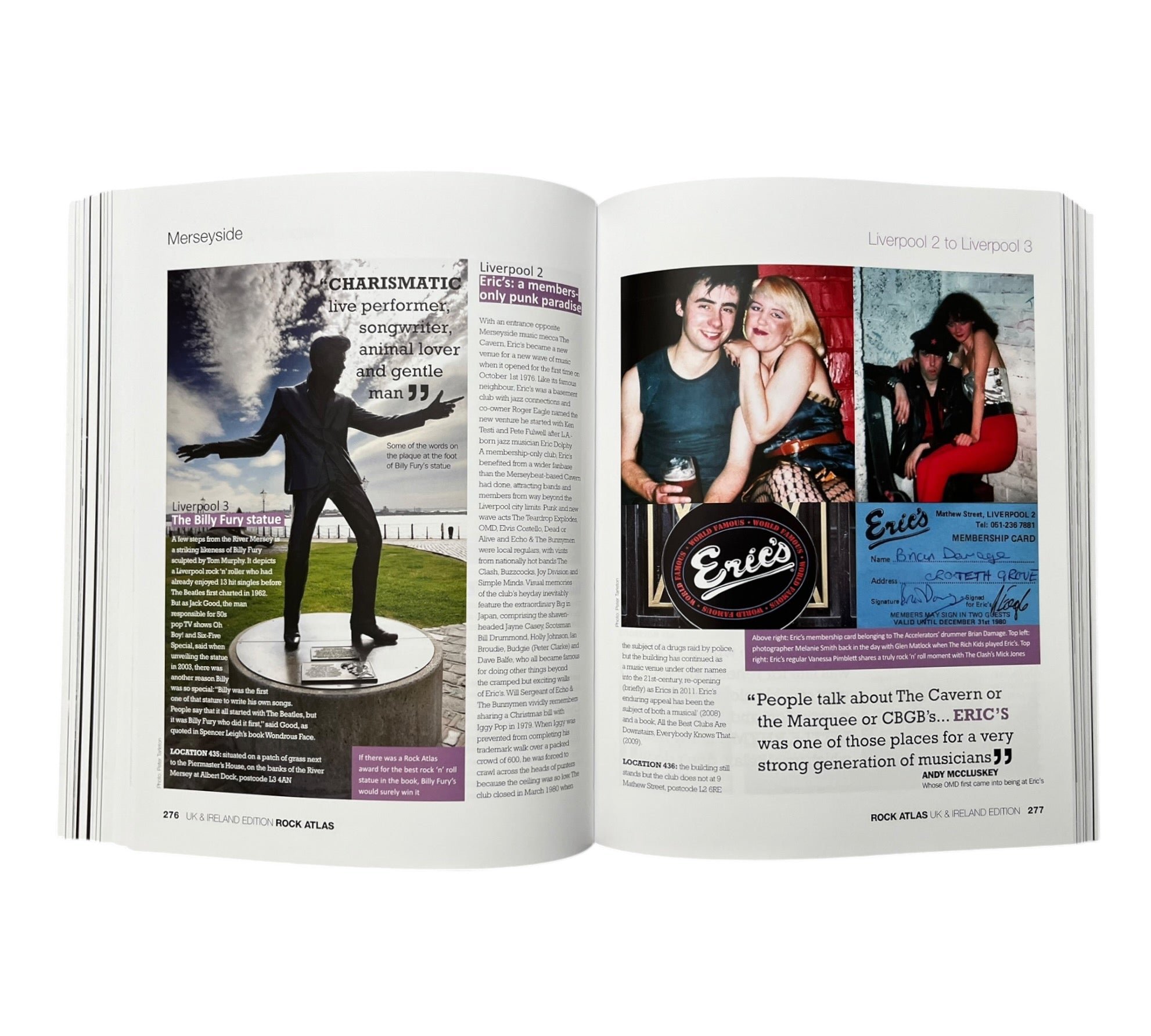 Rock Atlas UK & Ireland: 800 Great Music Locations and the Fascinating Stories Behind Them