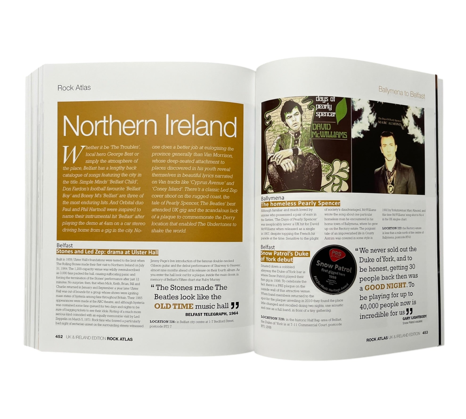 Rock Atlas UK & Ireland: 800 Great Music Locations and the Fascinating Stories Behind Them