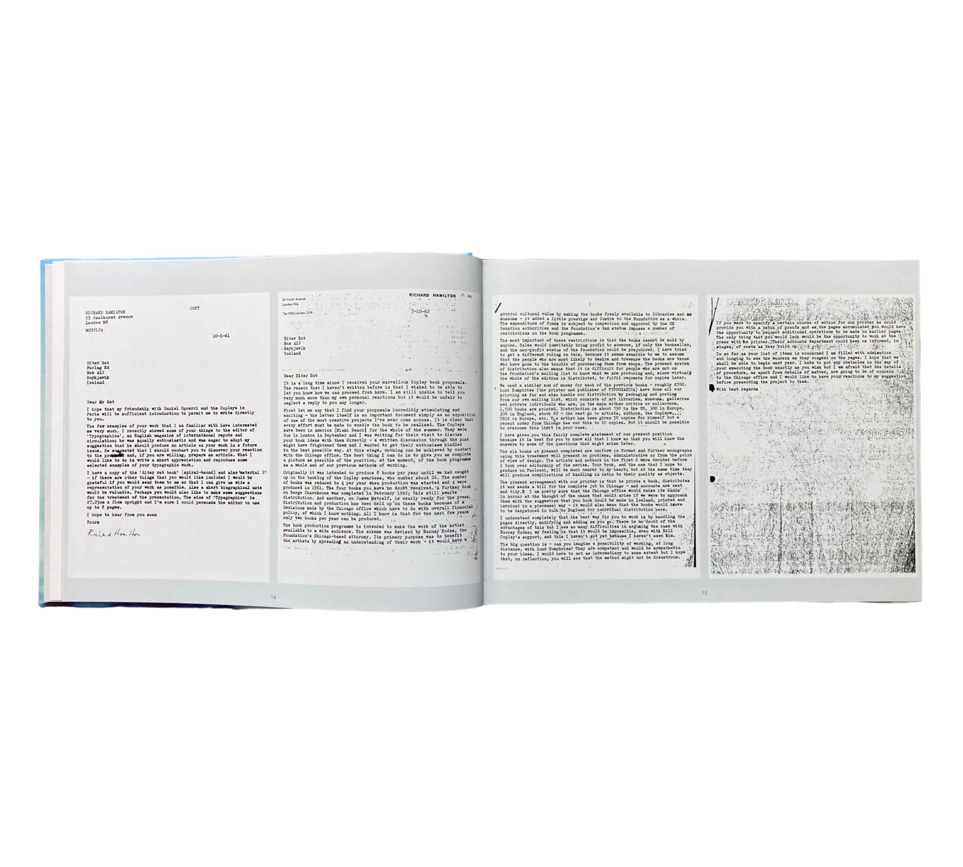 Dieter Roth & Richard Hamilton: Collaborations - Relations - Confrontations (Non-mint)