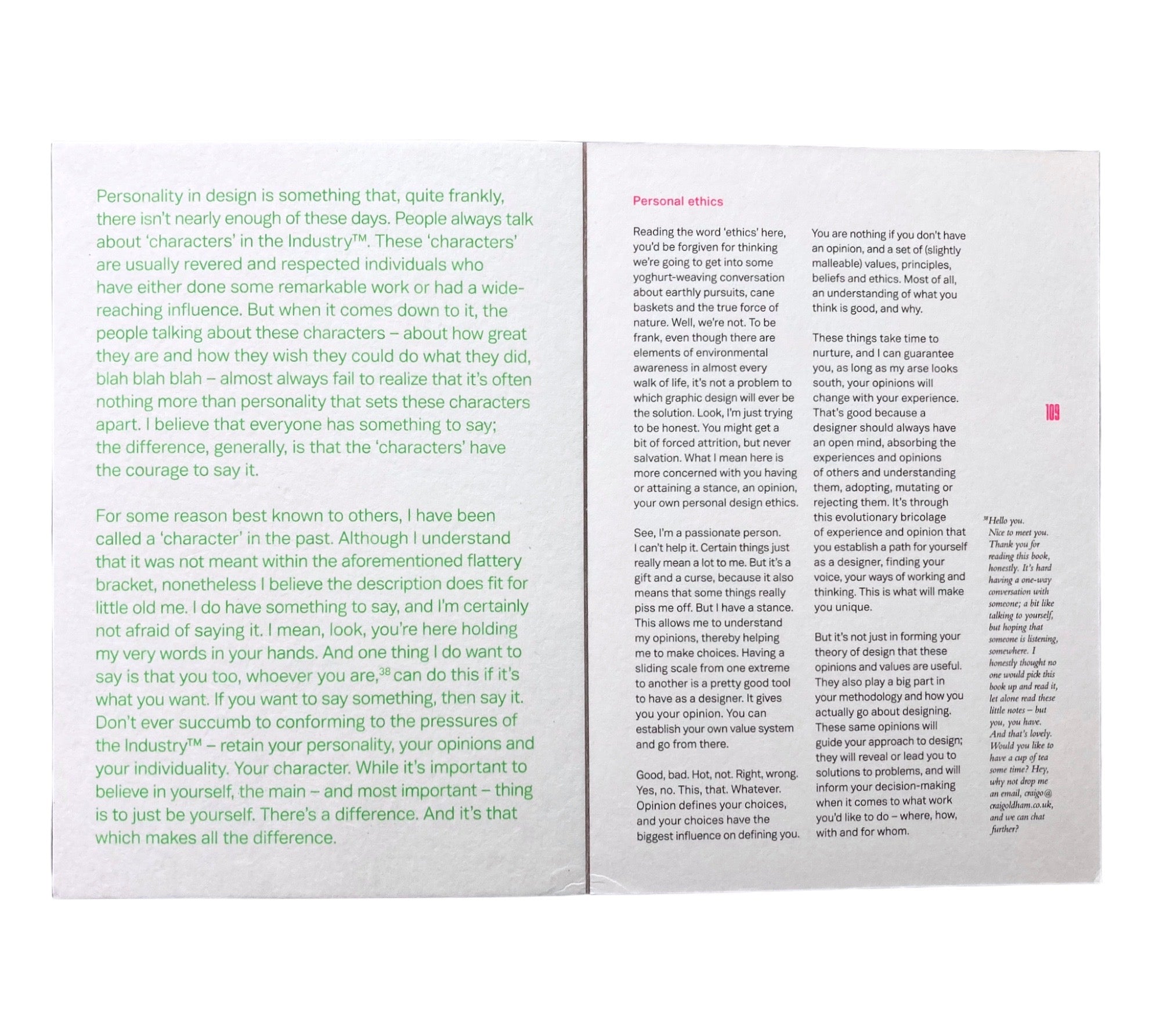 Oh Sh*t... What Now?: Honest Advice for New Graphic Designers (Non-mint)