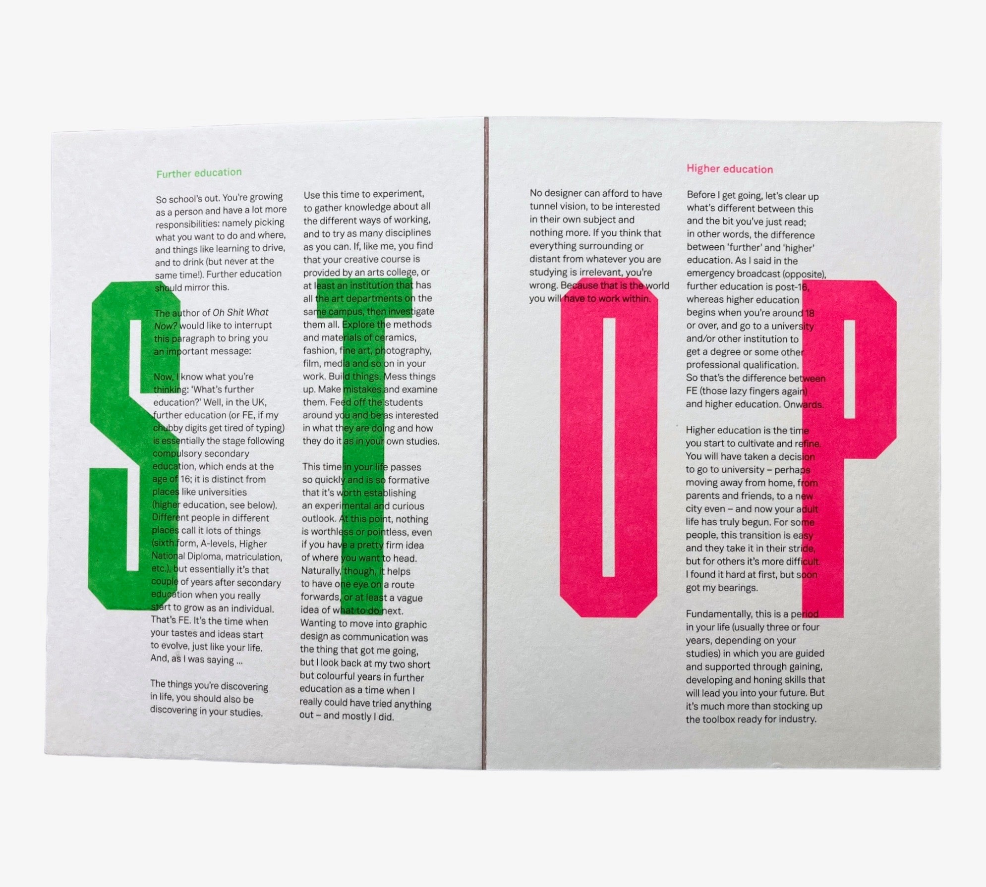 Oh Sh*t... What Now?: Honest Advice for New Graphic Designers (Non-mint)