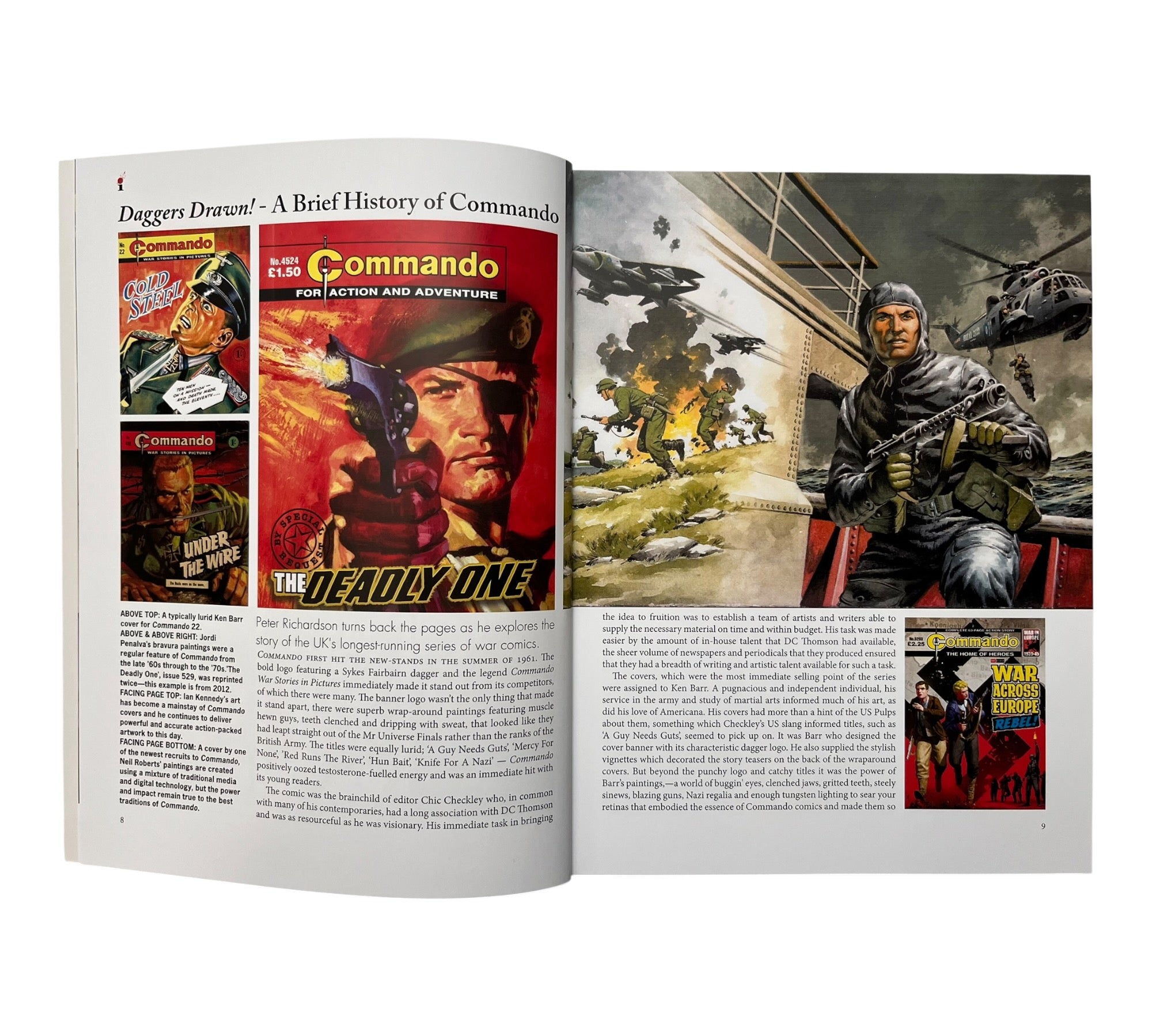 Illustrators Quarterly: Daggers Drawn! Special Issue - The Art of Commando