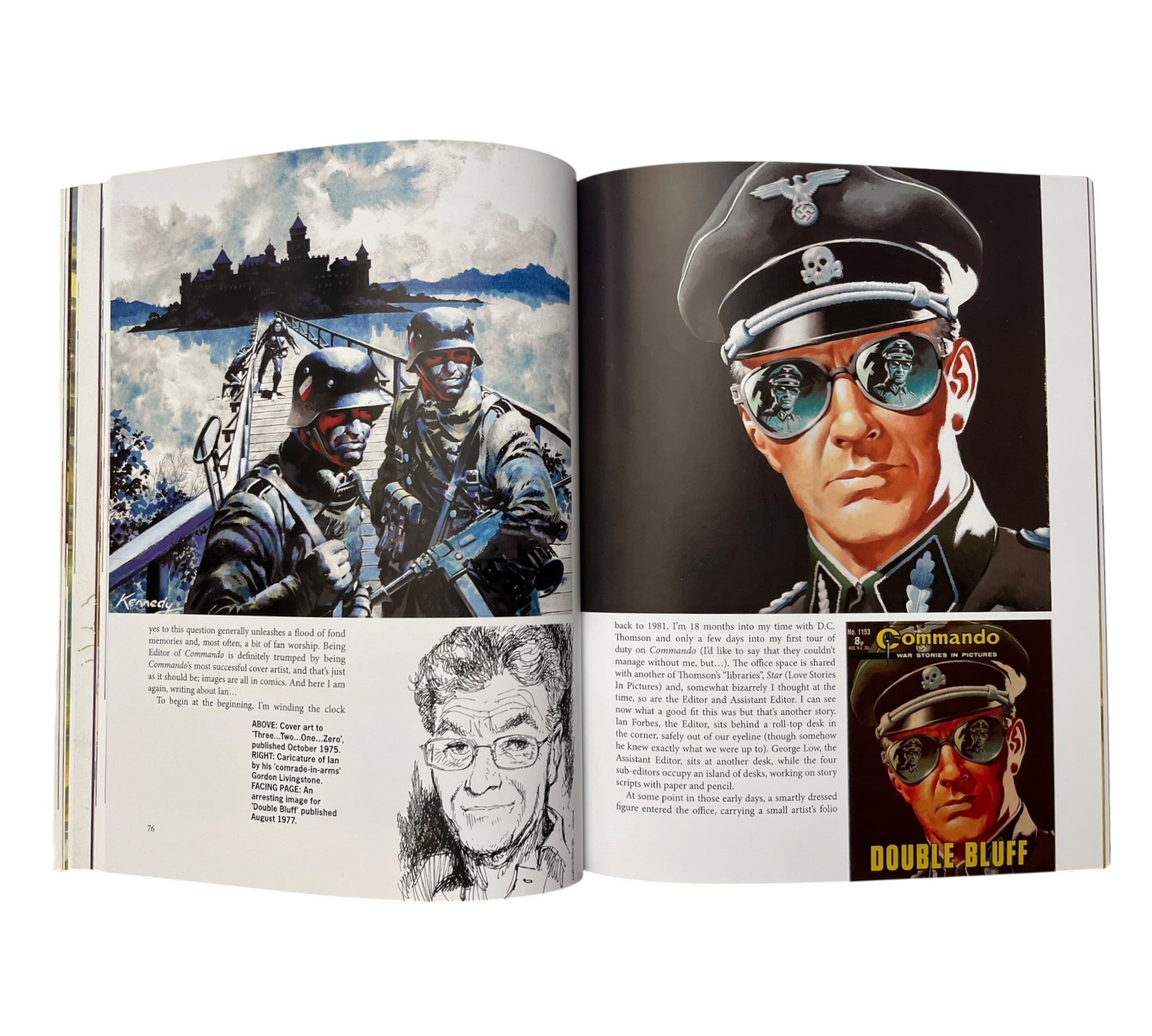 Illustrators Quarterly: Daggers Drawn! Special Issue - The Art of Commando