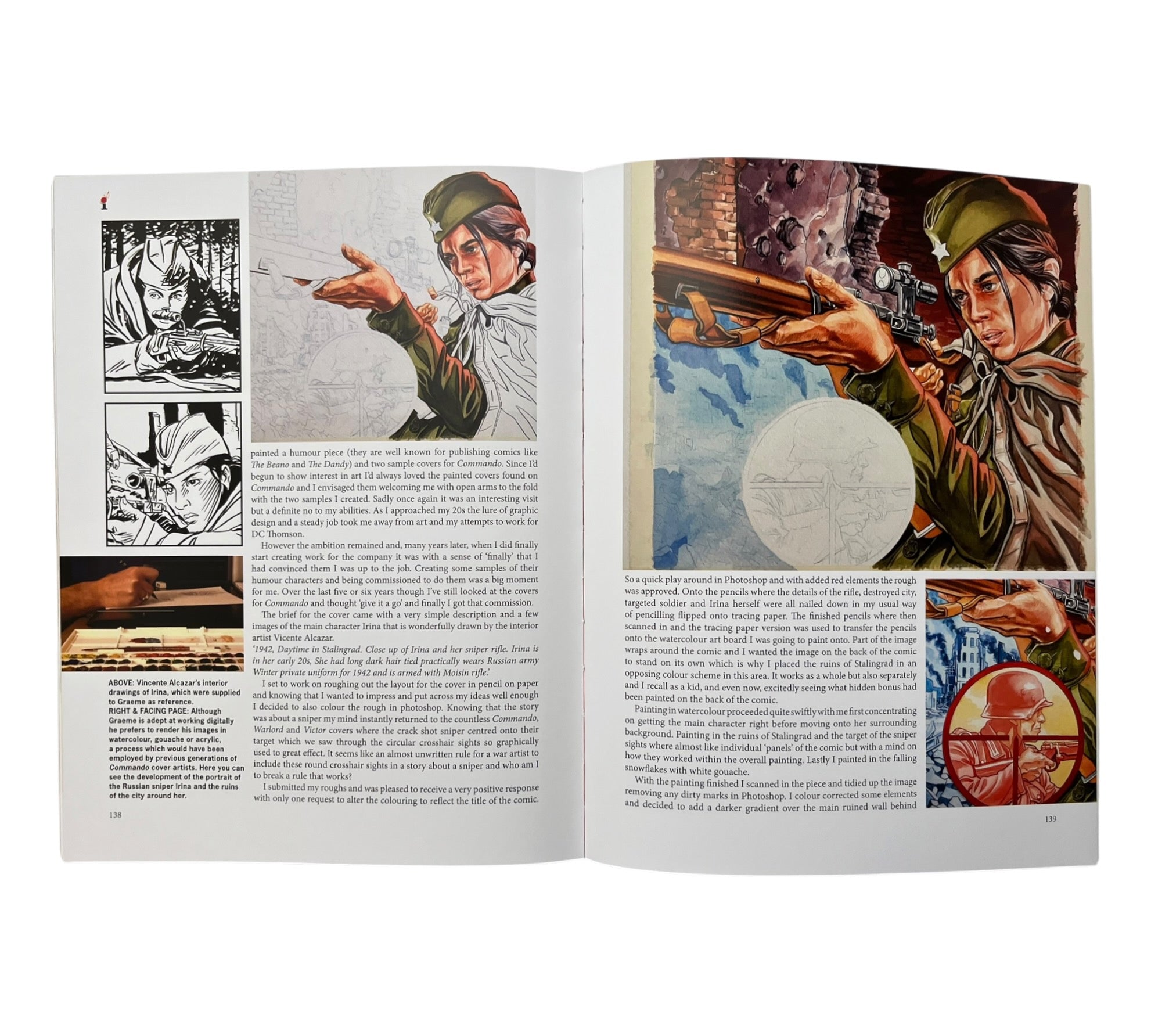 Illustrators Quarterly: Daggers Drawn! Special Issue - The Art of Commando