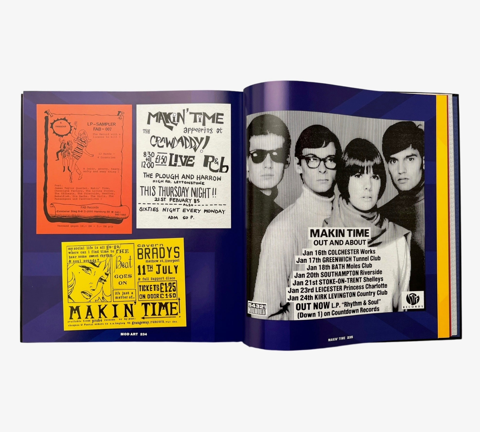 Mod Art: Music and Graphics, Fashion and Art - Mod Design from the 1950s to 1990s