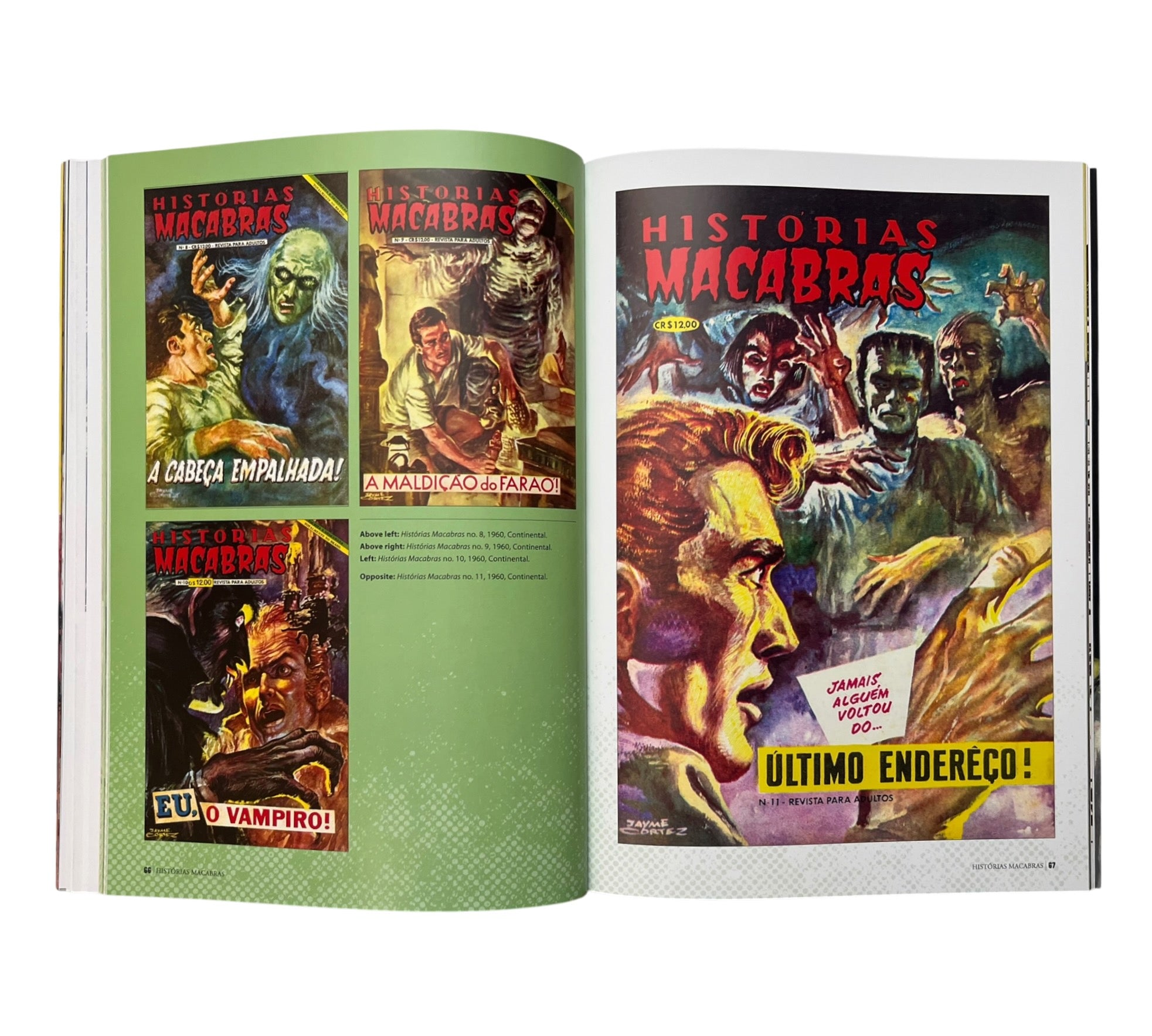 Macabras: The Horror Comic Art of Jayme Cortez (Volume 2)
