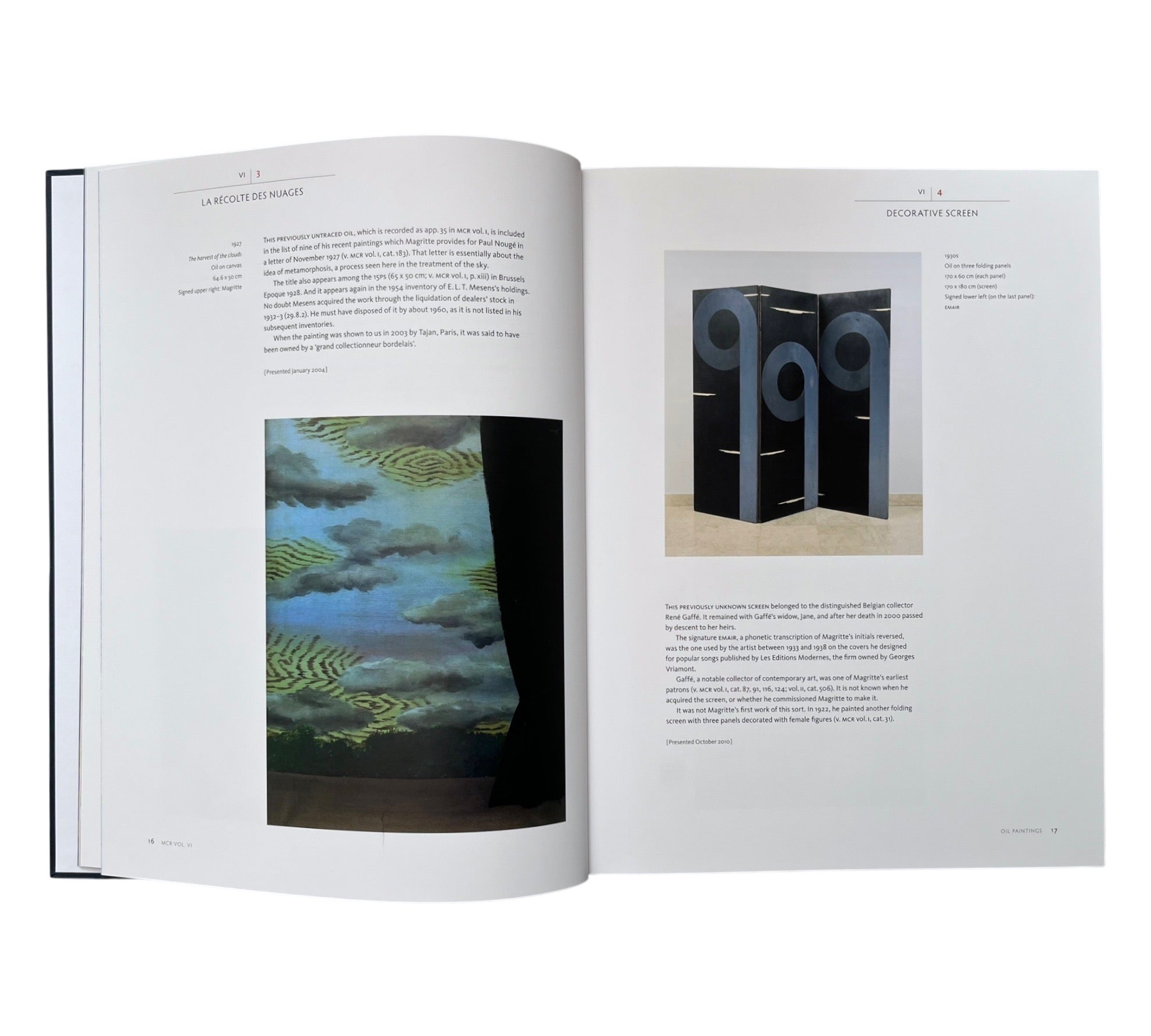 René Magritte: Newly Discovered Works - Catalogue Raisonné VI