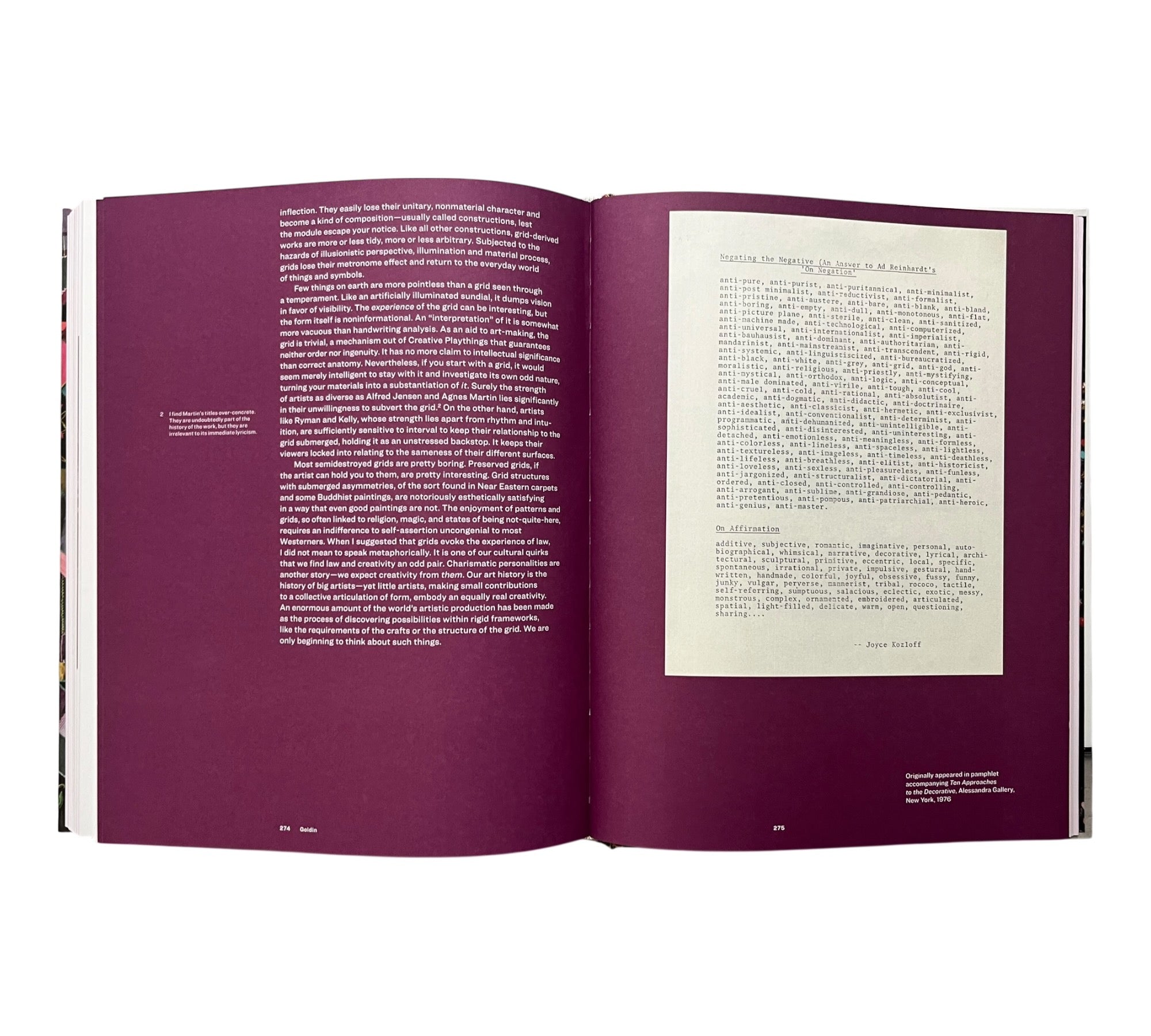 With Pleasure: Pattern And Decoration In American Art 1972–1985