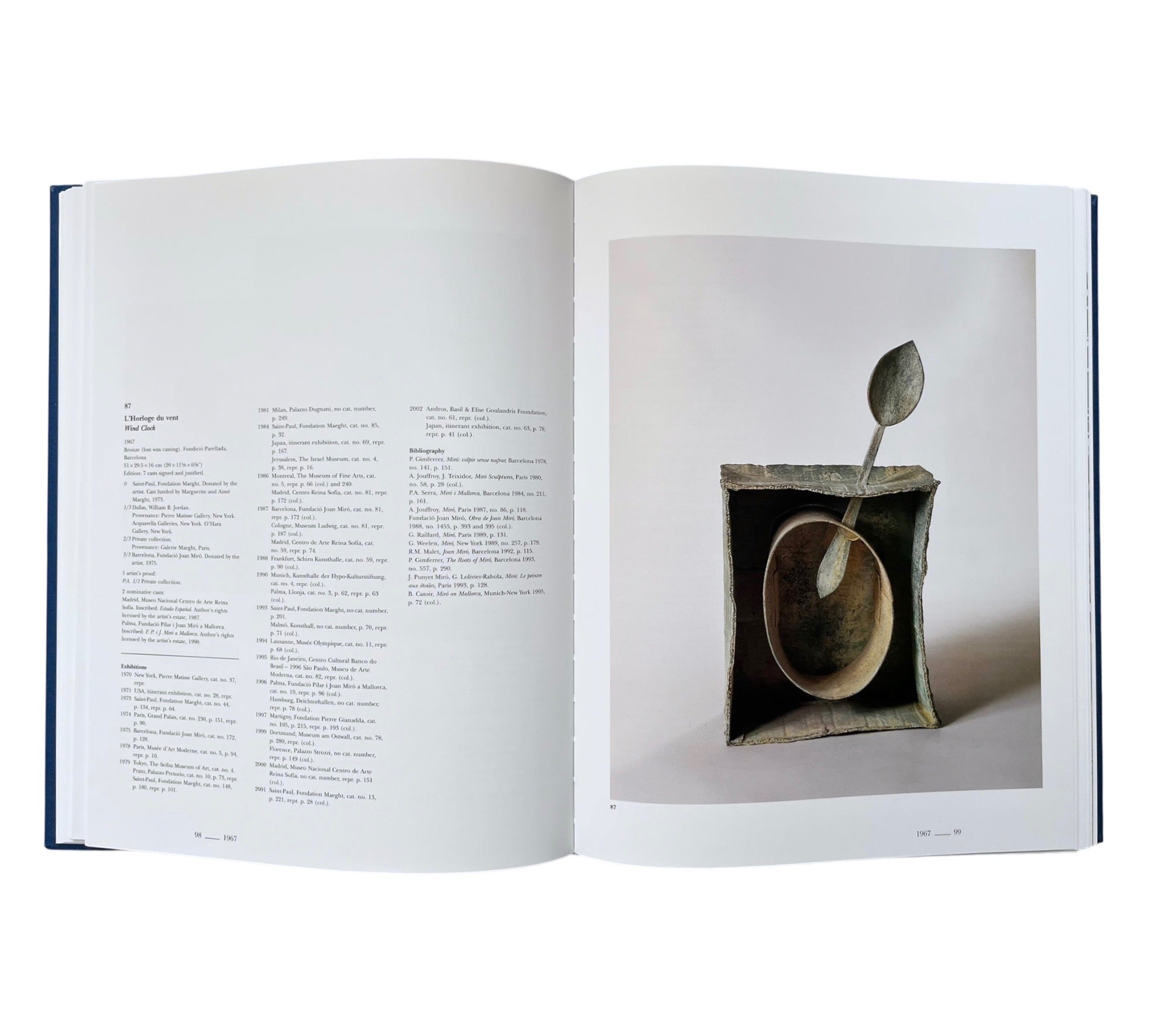 Miró: Sculptures - Catalogue Raisonné 1928-1982