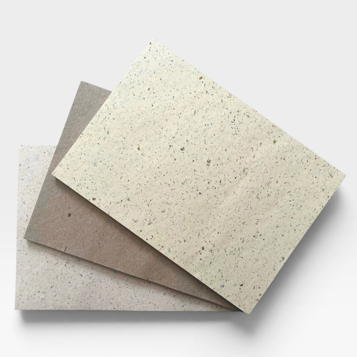 Plant Fibre Paper 3 Colour Pack - Lemongrass | Spent Barley | Water Hyacinth (72 sheets)