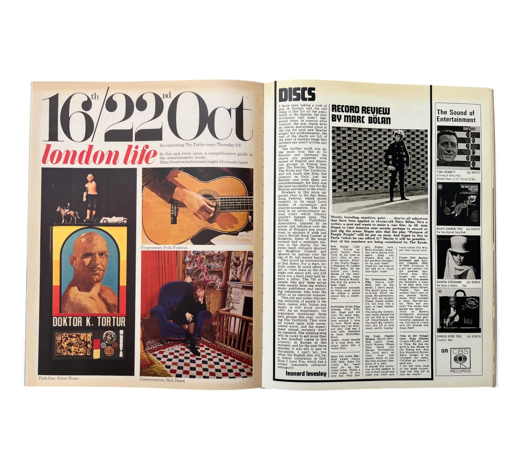 London Life: The Magazine of the Swinging Sixties