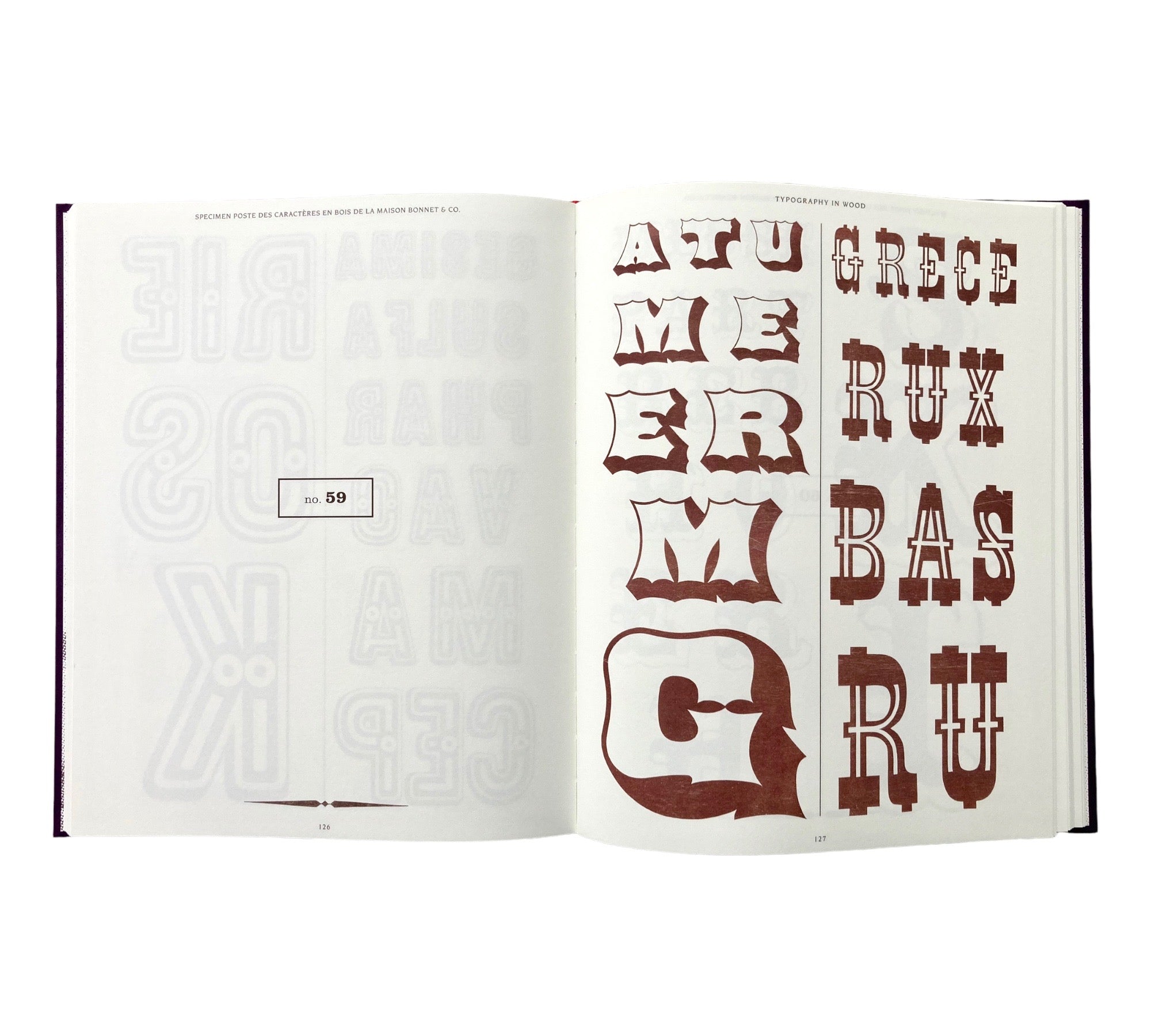 Typography in Wood: Wood Typography from the 19th Century