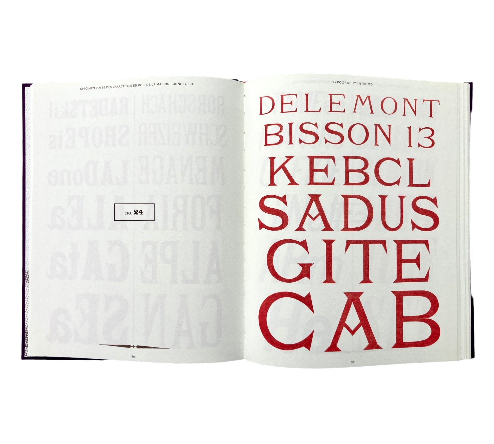 Typography in Wood: Wood Typography from the 19th Century