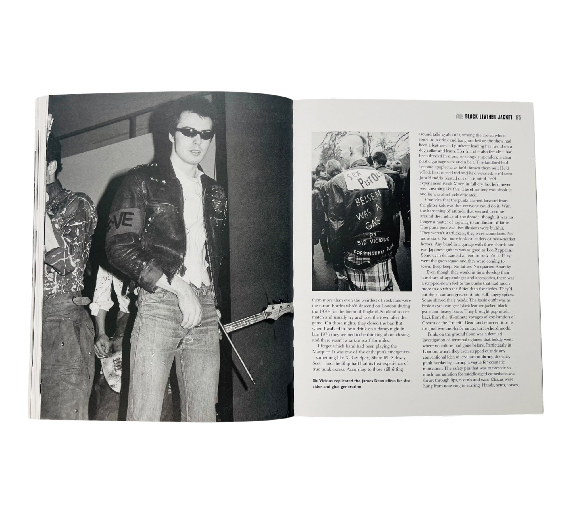 The Black Leather Jacket