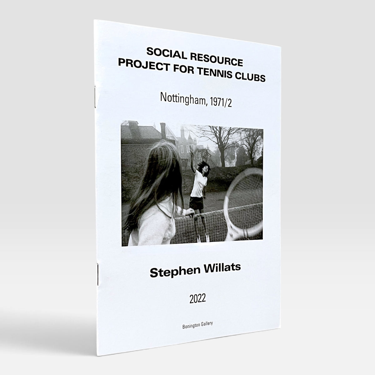 Stephen Willats: Social Resource Project for Tennis Clubs - Nottingham, 1971/2 (Rare edition)