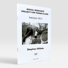 Stephen Willats: Social Resource Project for Tennis Clubs - Nottingham, 1971/2 (Rare edition)