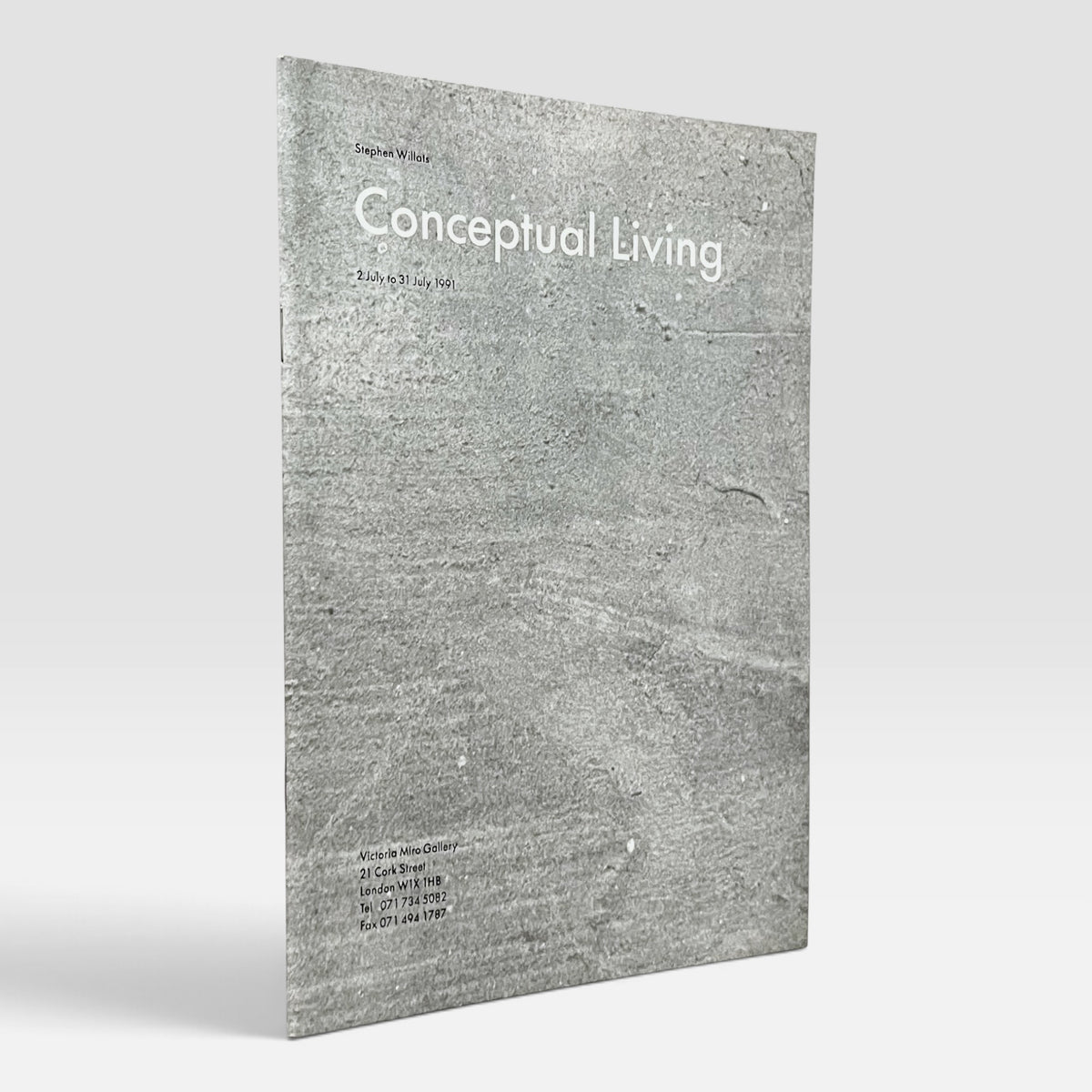 Stephen Willats: Conceptual Living (Rare edition)