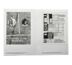 Stephen Willats: Social Resource Project for Tennis Clubs - Nottingham, 1971/2 (Rare edition)