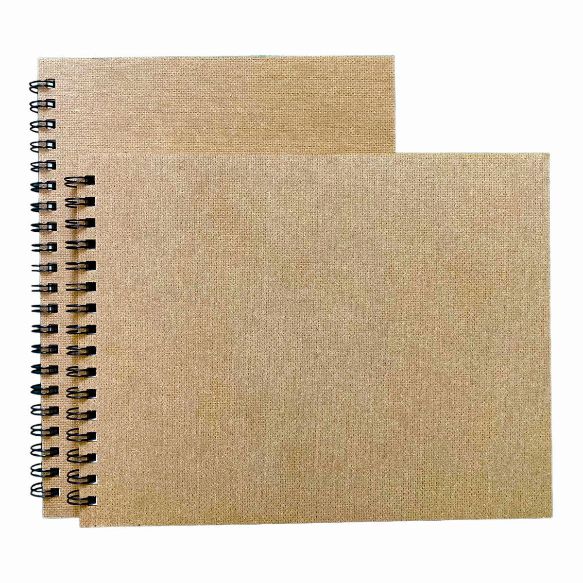 Recycled Spiral Bound Sketchbooks - U.S. dimensions (pack of 3)