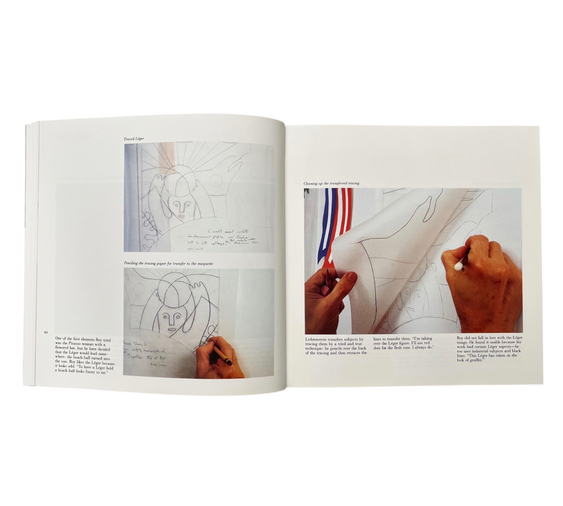The Art of Roy Lichtenstein: Mural with Blue Brushstroke (Non-mint)
