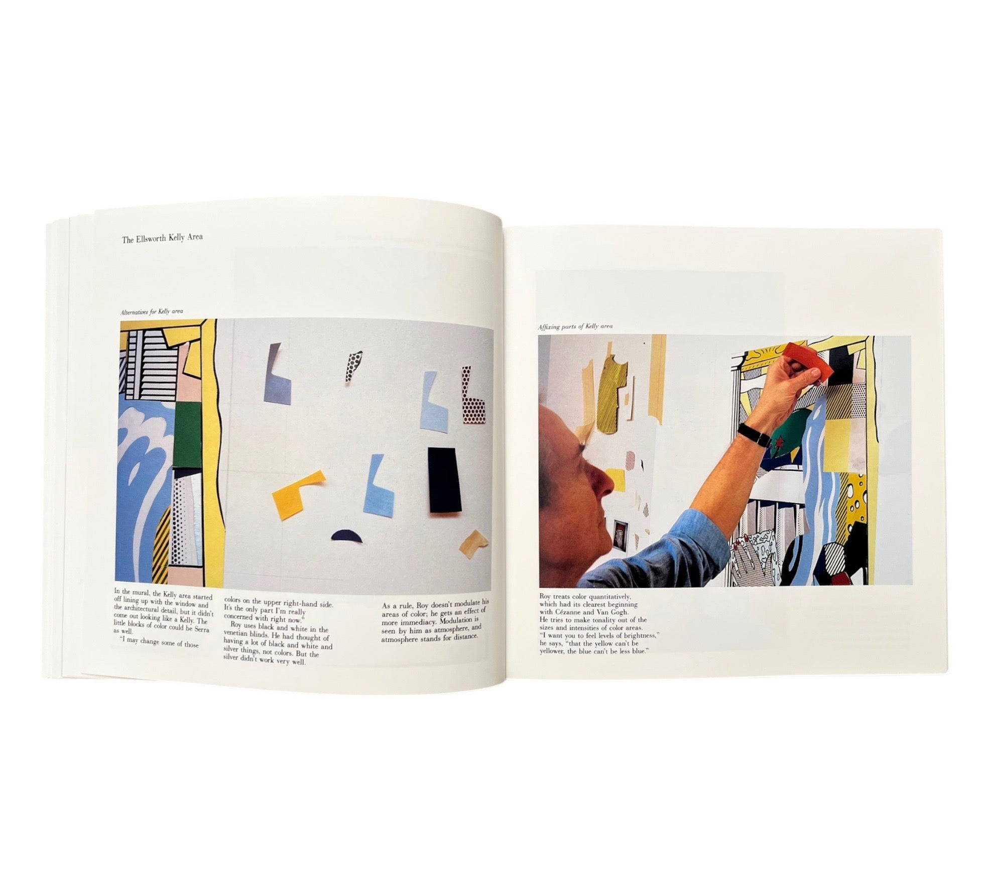 The Art of Roy Lichtenstein: Mural with Blue Brushstroke (Non-mint)