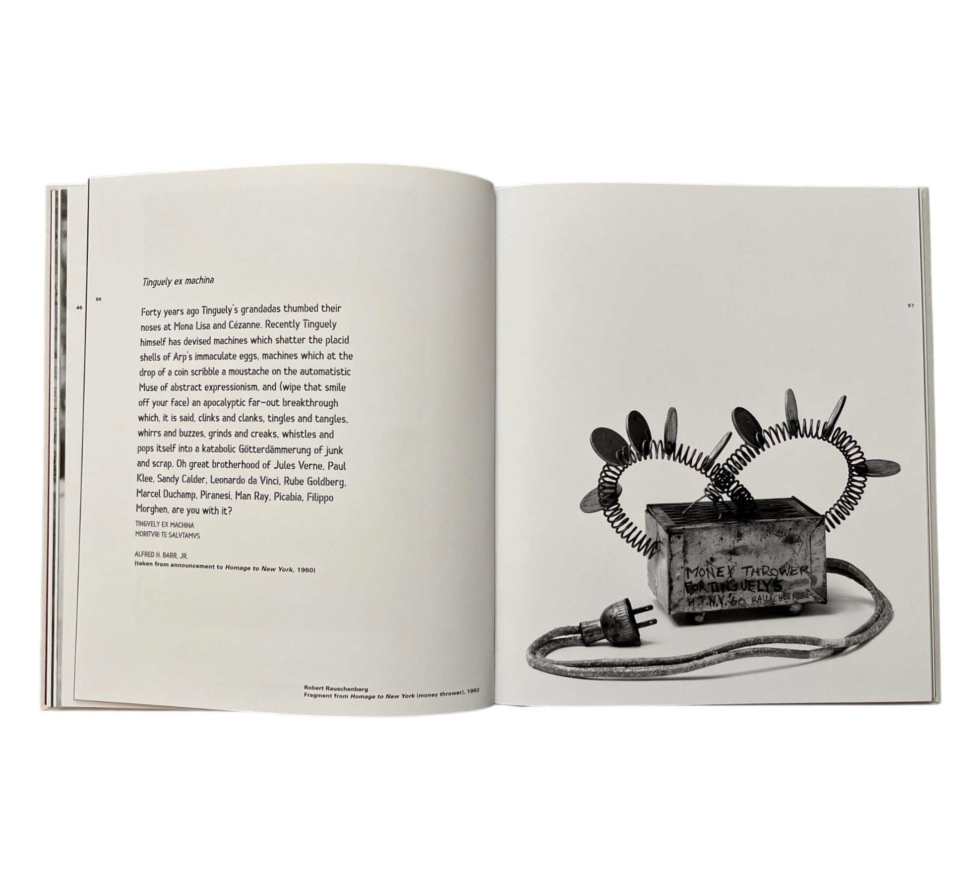 Michael Landy and Jean Tinguely: Joyous Machines