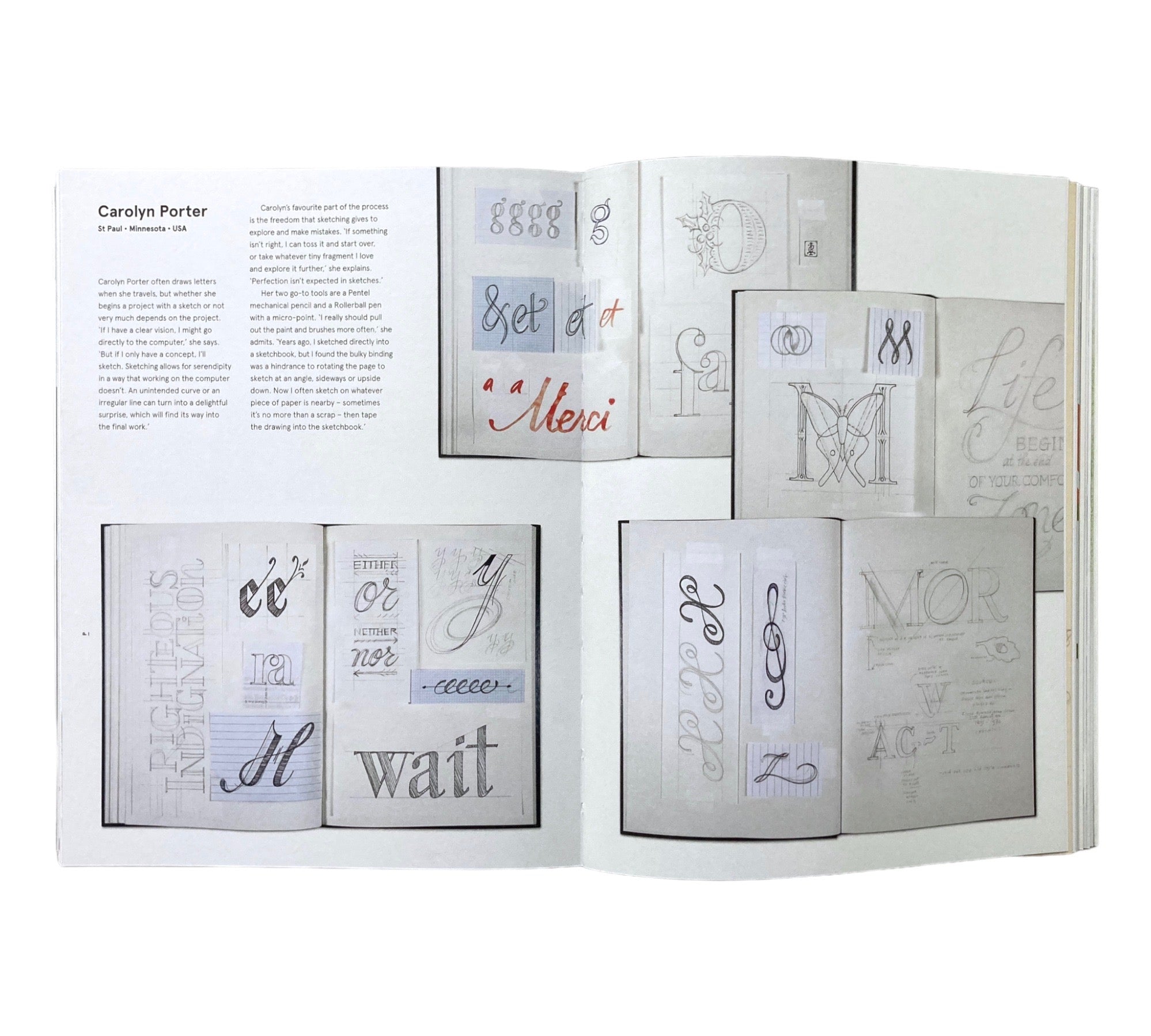 Free Hand: New Typography Sketchbooks