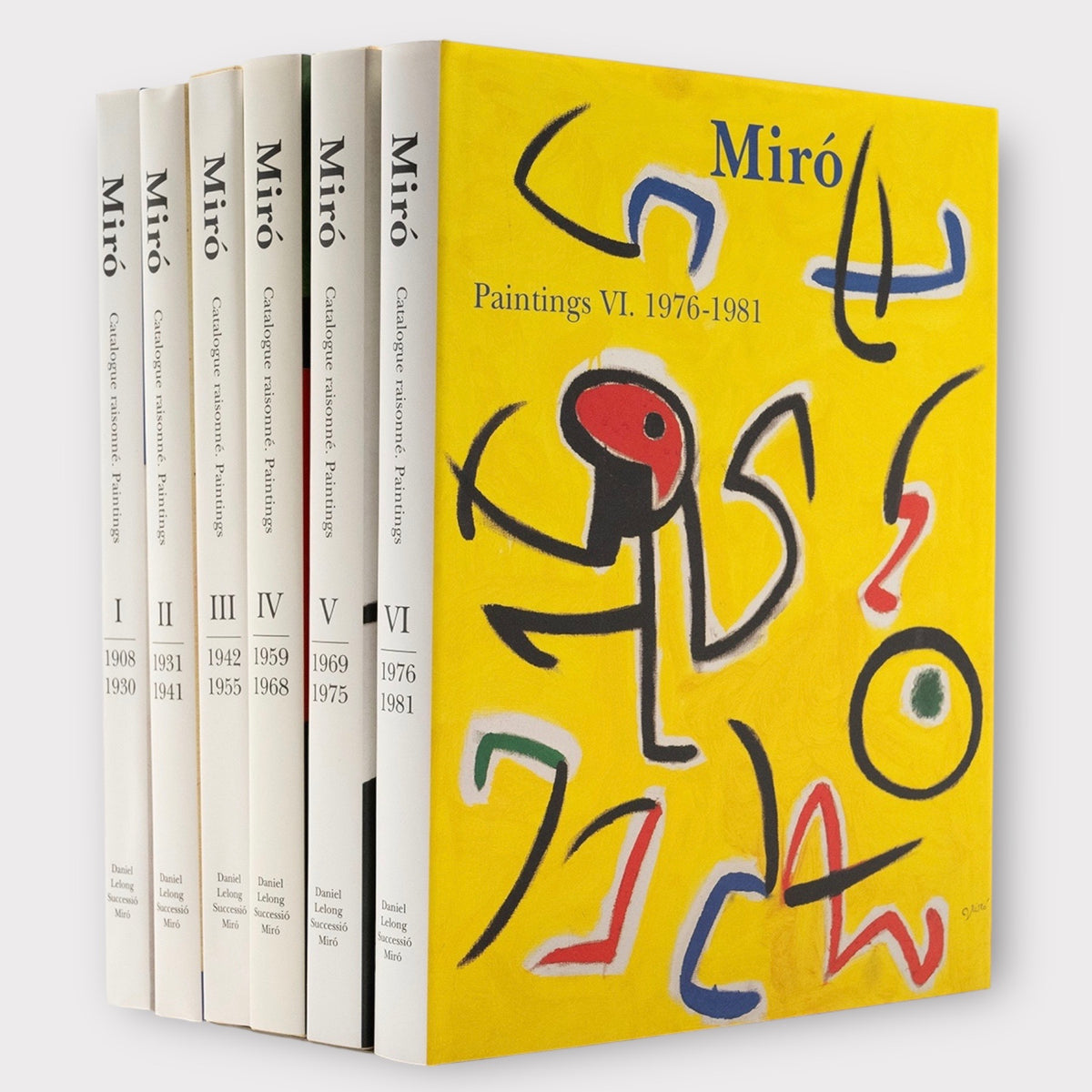 Miró: Catalogue Raisonné - Paintings 1908-1981 (6 Volume Set)