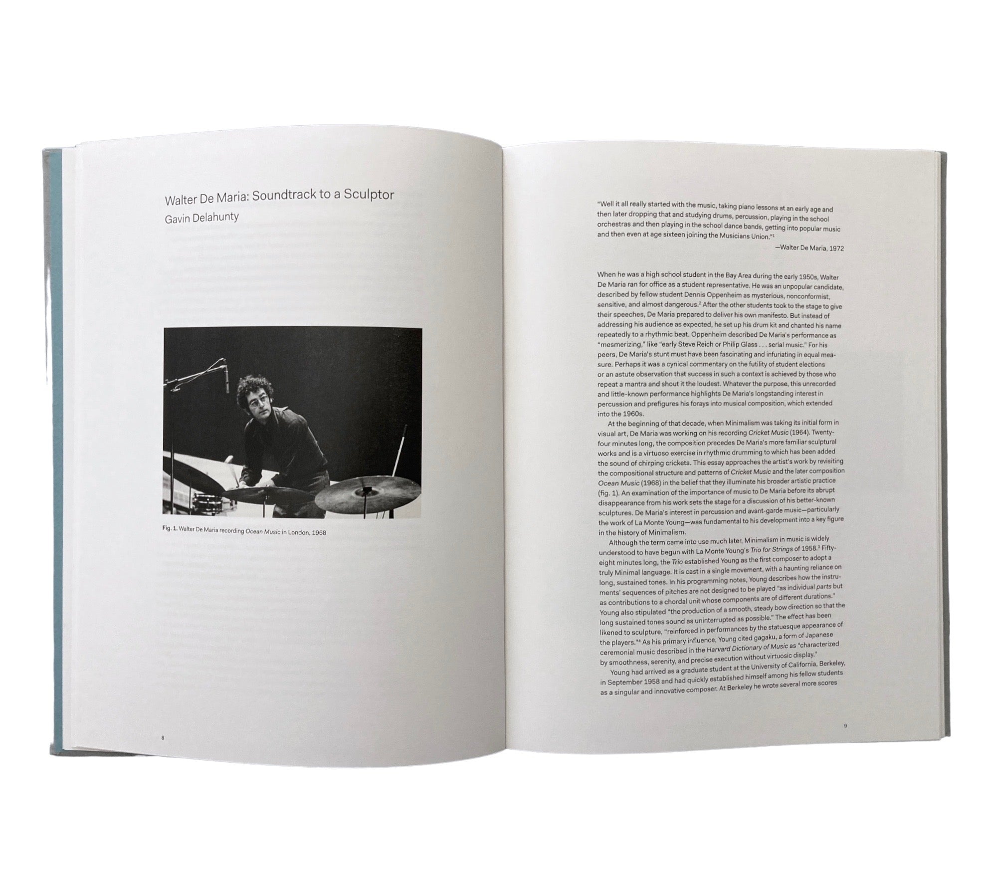 Counterpoint: Sculpture, Music, and Walter de Maria's Large Rod Series